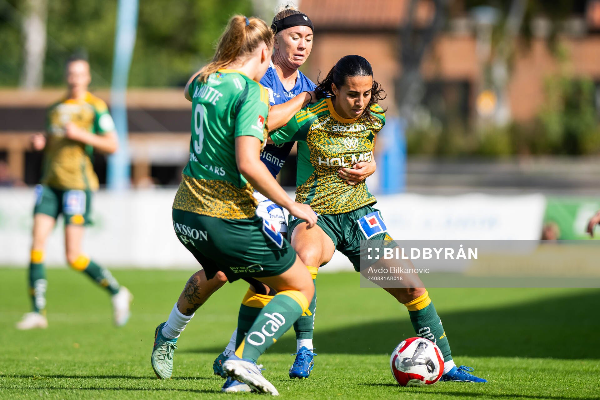 Trelleborgs Linnea Prambrant och IFK Norrköpings Vesna