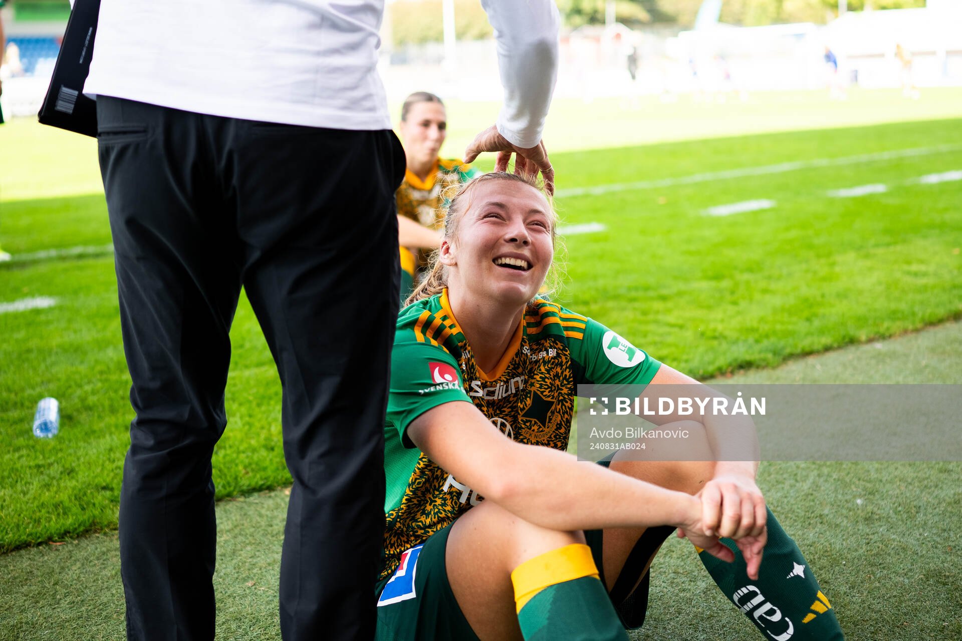 IFK Norrköpings Sara Kanutte Fornes jublar