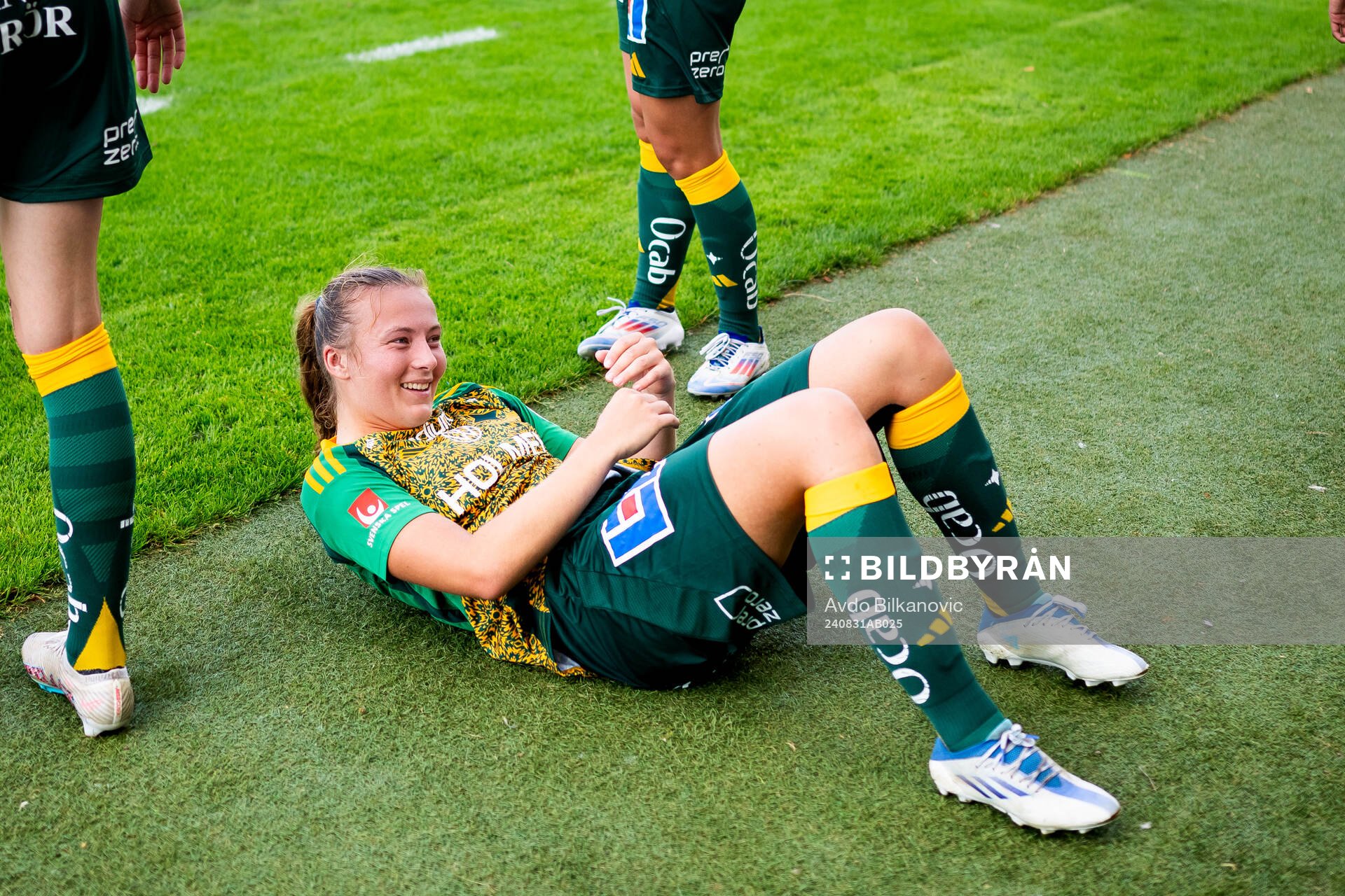 IFK Norrköpings Sara Kanutte Fornes jublar