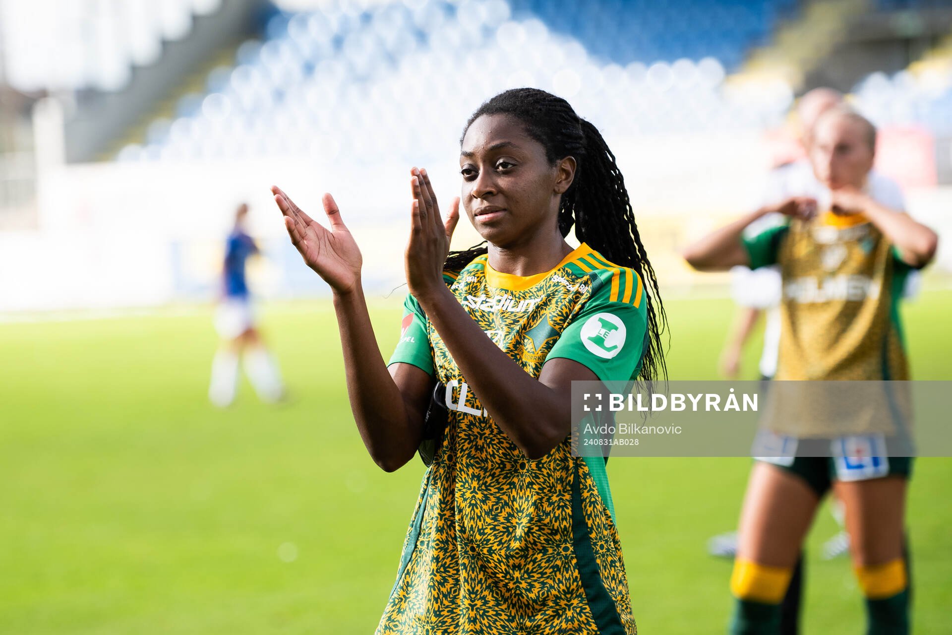 IFK Norrköpings Maya Aliyah Antoine jublar