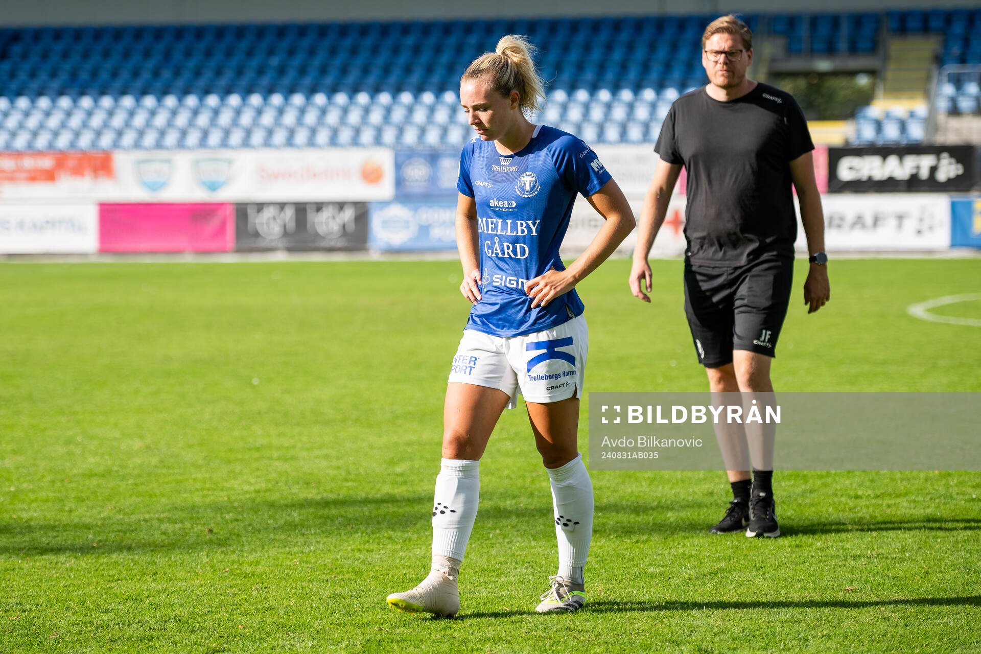 Trelleborgs Amanda Olsson deppar