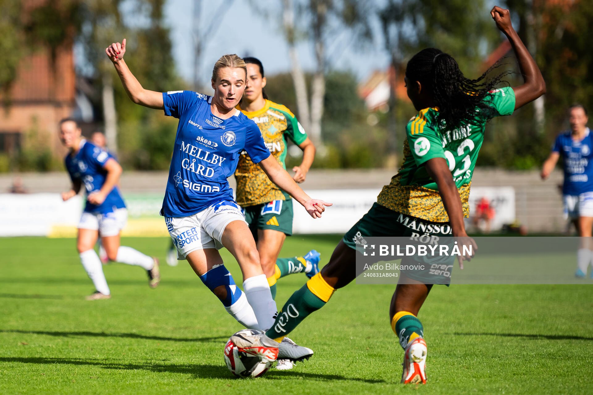 Trelleborgs Rio Strand och IFK Norrköpings Maya Aliyah