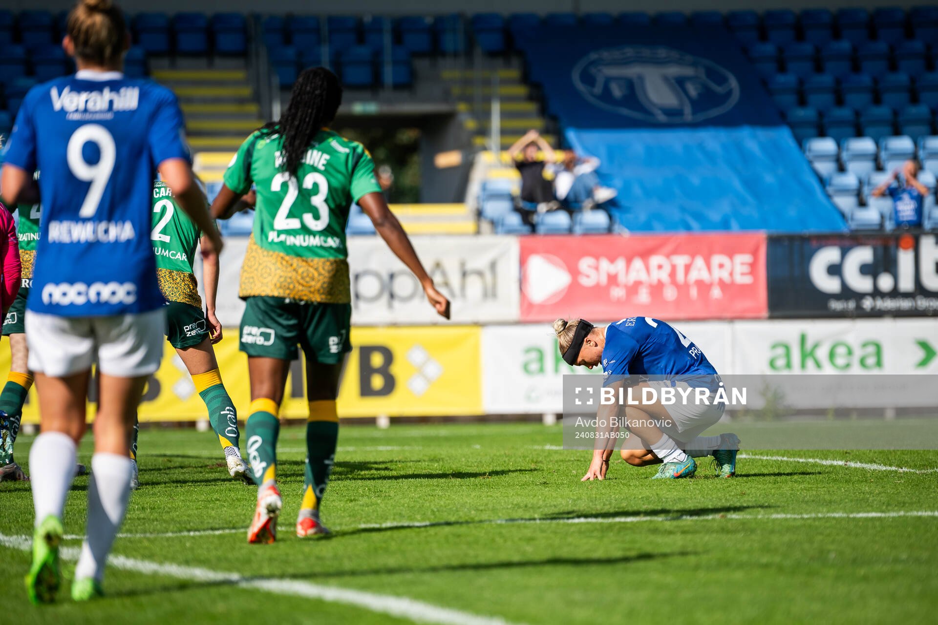 Trelleborgs Linnea Prambrant deppar