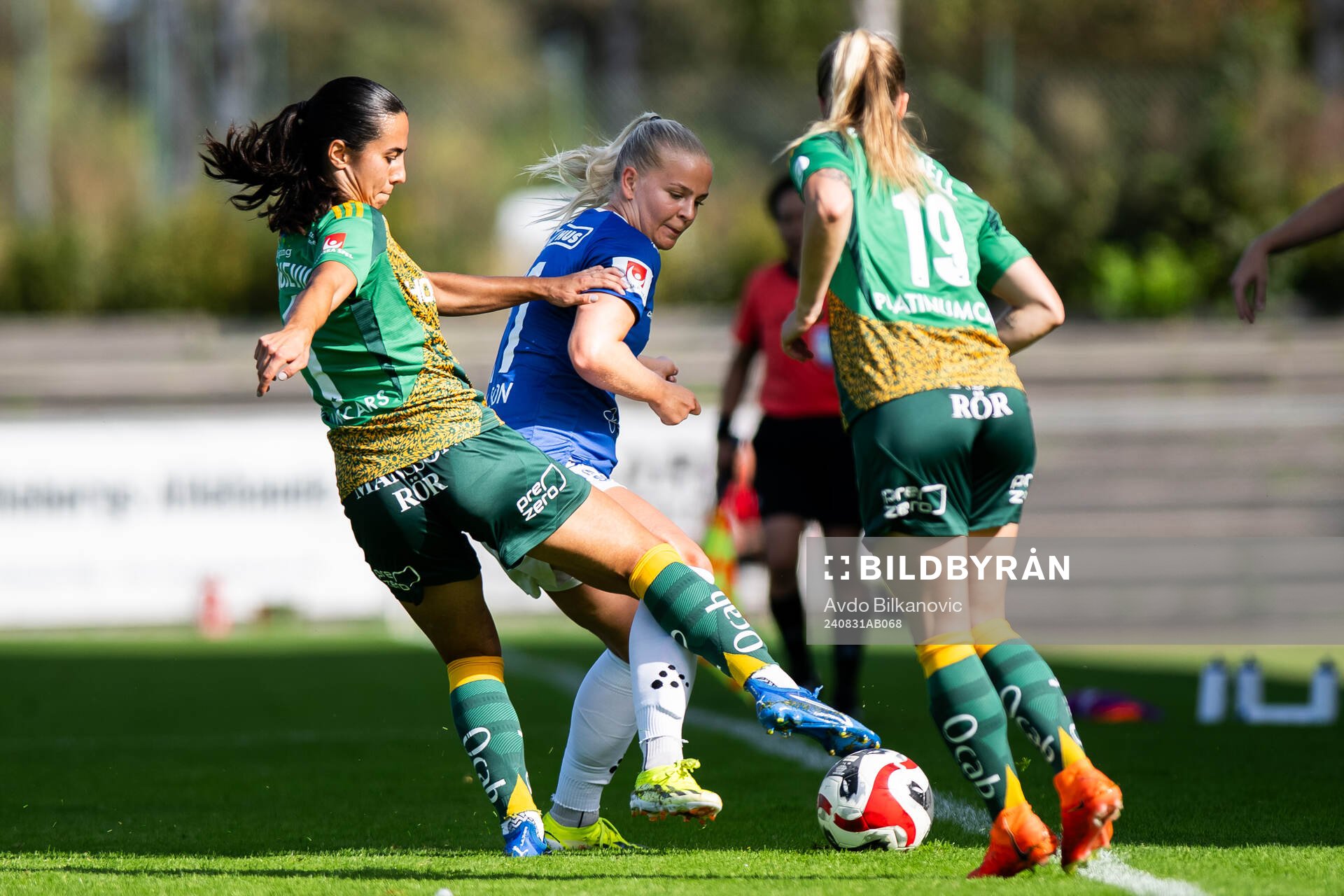 Trelleborgs Moa Karlsson och IFK Norrköpings Vesna