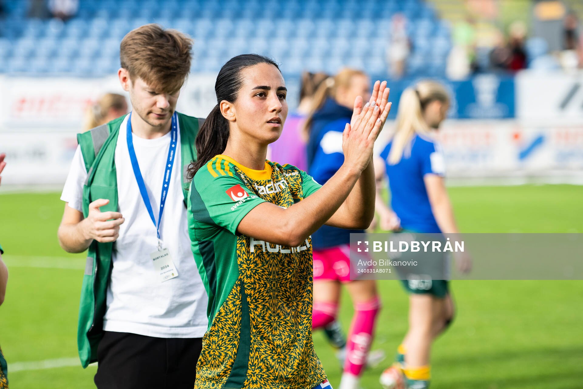 IFK Norrköpings Vesna Milivojevic jublar