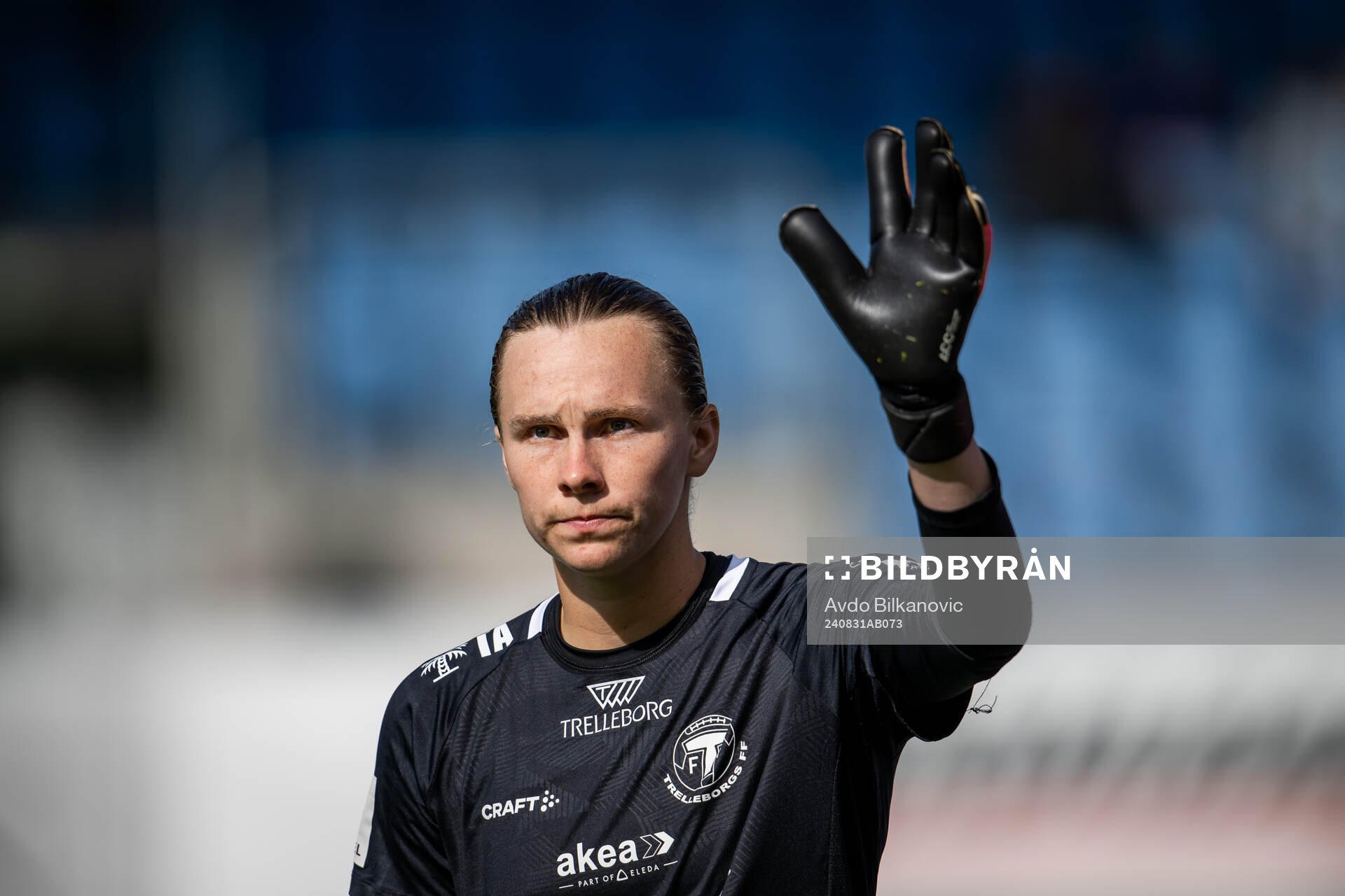 Trelleborgs målvakt Halle Elizabeth Mackiewicz