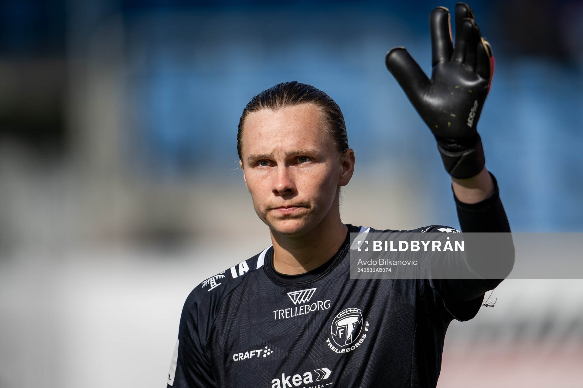 Trelleborgs målvakt Halle Elizabeth Mackiewicz