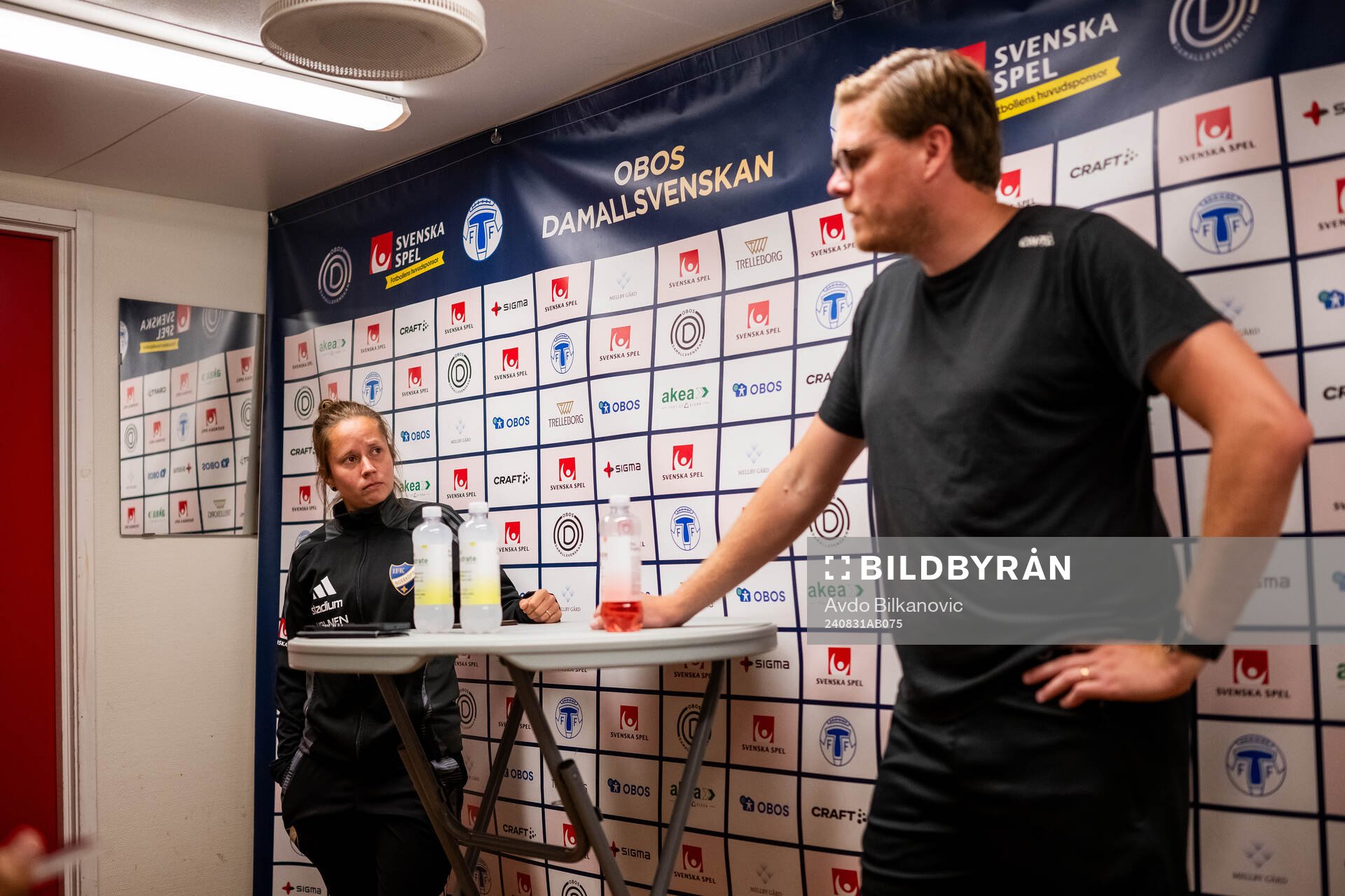IFK Norrköpings assisterande tränare Tiina Jukarainen och