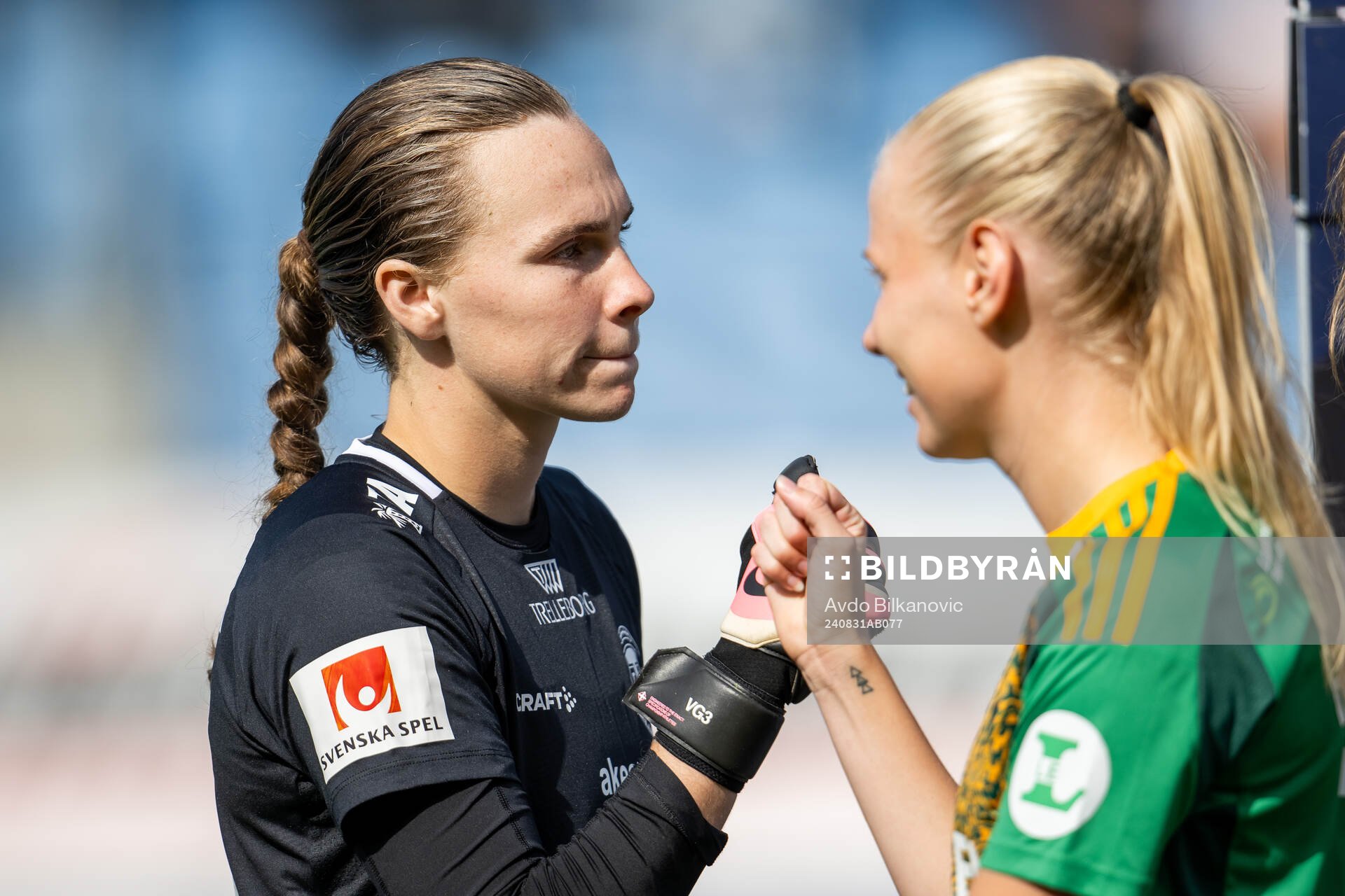 Trelleborgs målvakt Halle Elizabeth Mackiewicz