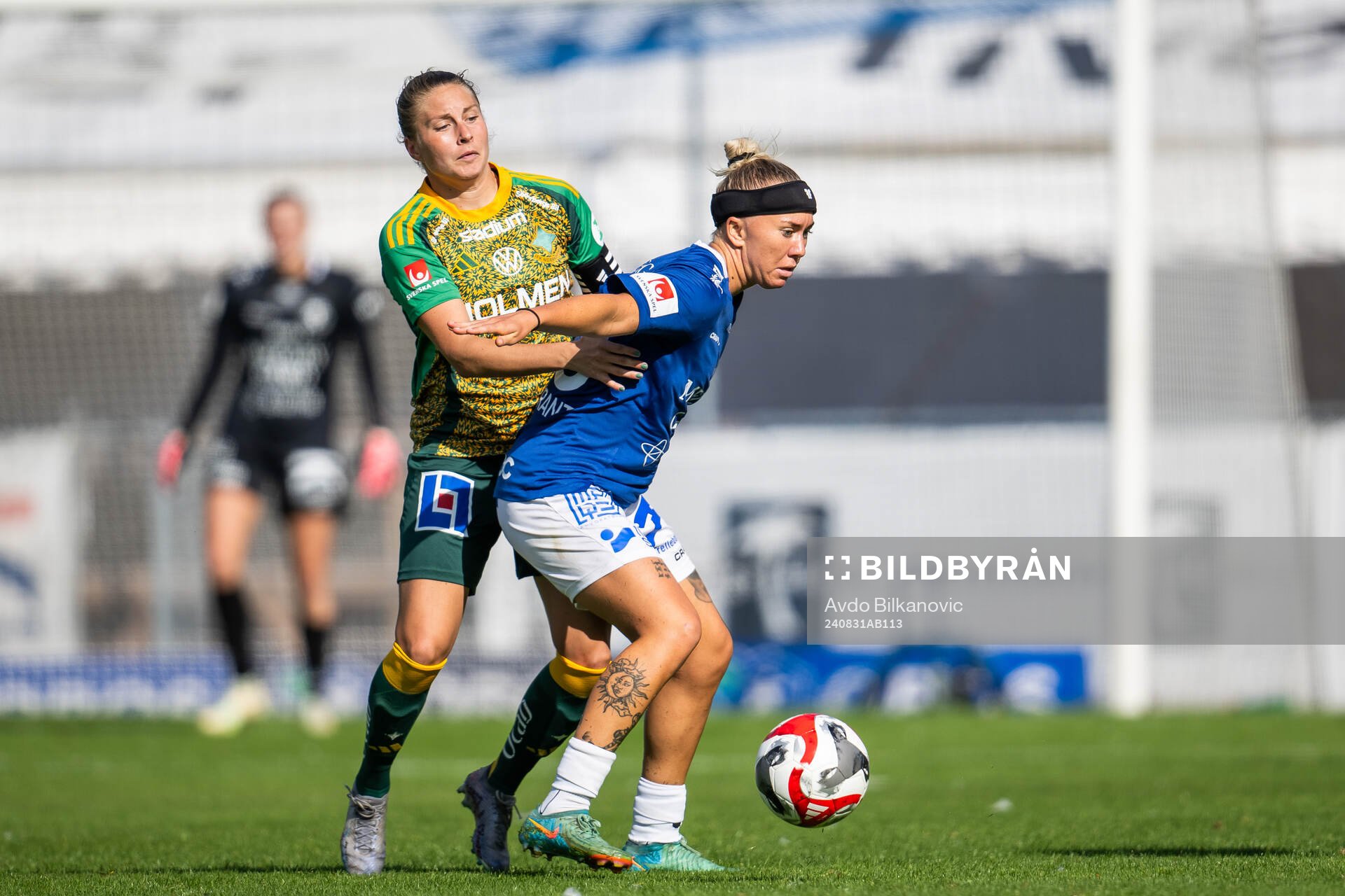 Trelleborgs Linnea Prambrant och IFK Norrköpings Fanny