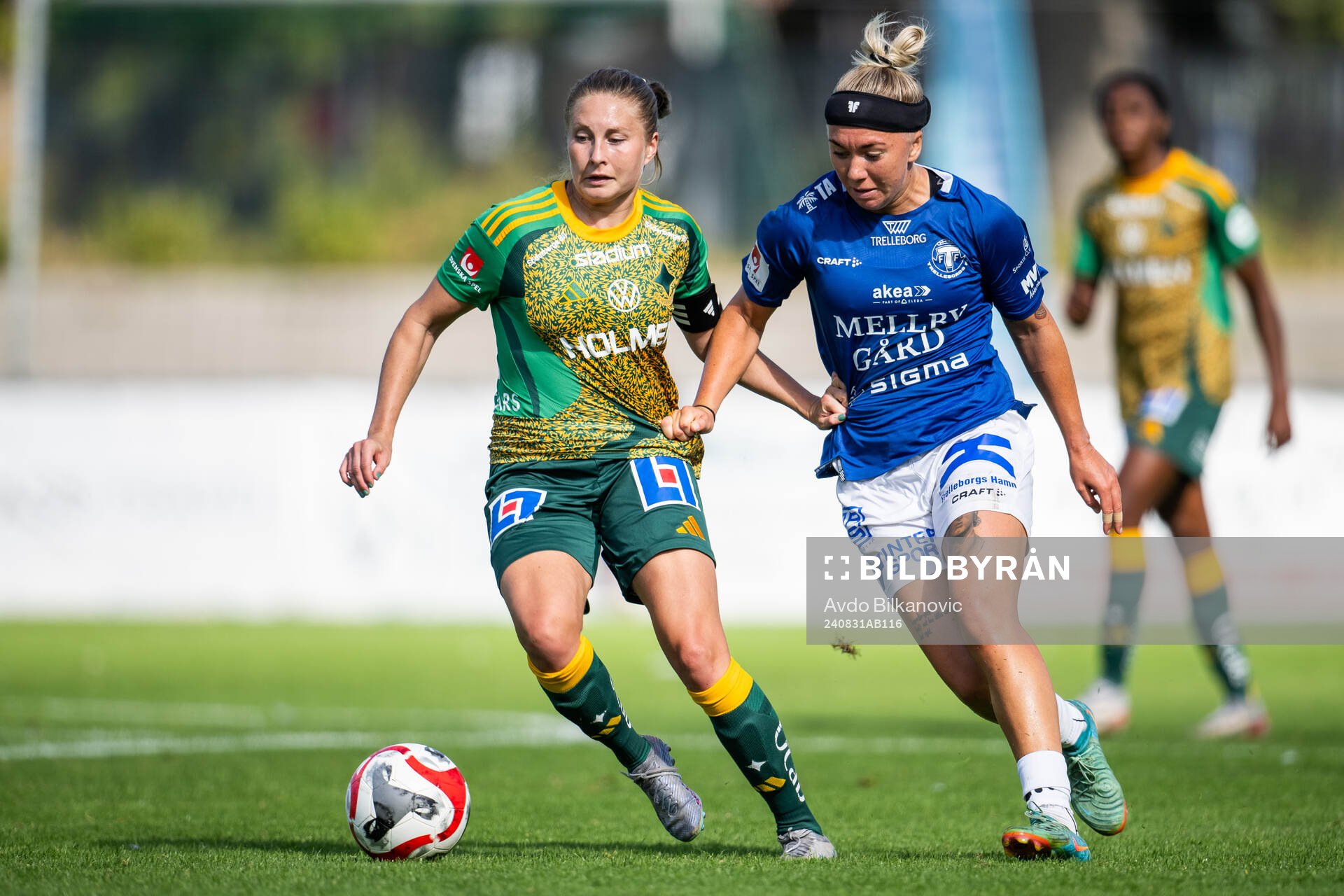 Trelleborgs Linnea Prambrant och IFK Norrköpings Fanny