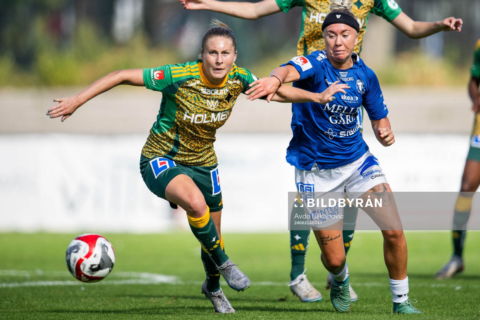 Trelleborgs Linnea Prambrant och IFK Norrköpings Fanny