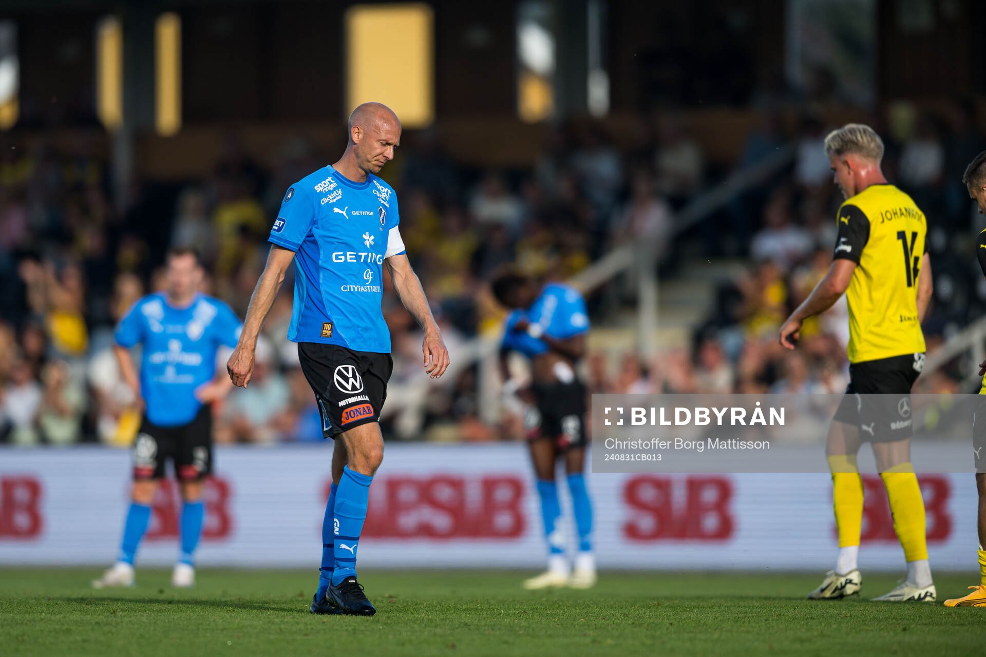 Halmstads Andreas Johansson deppar