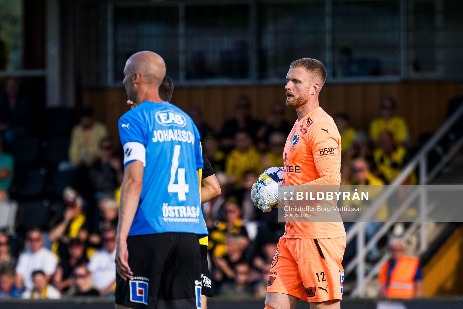 Halmstads målvakt Tim Erlandsson