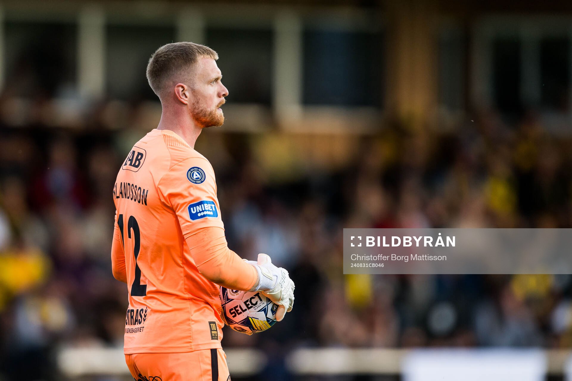 Halmstads målvakt Tim Erlandsson
