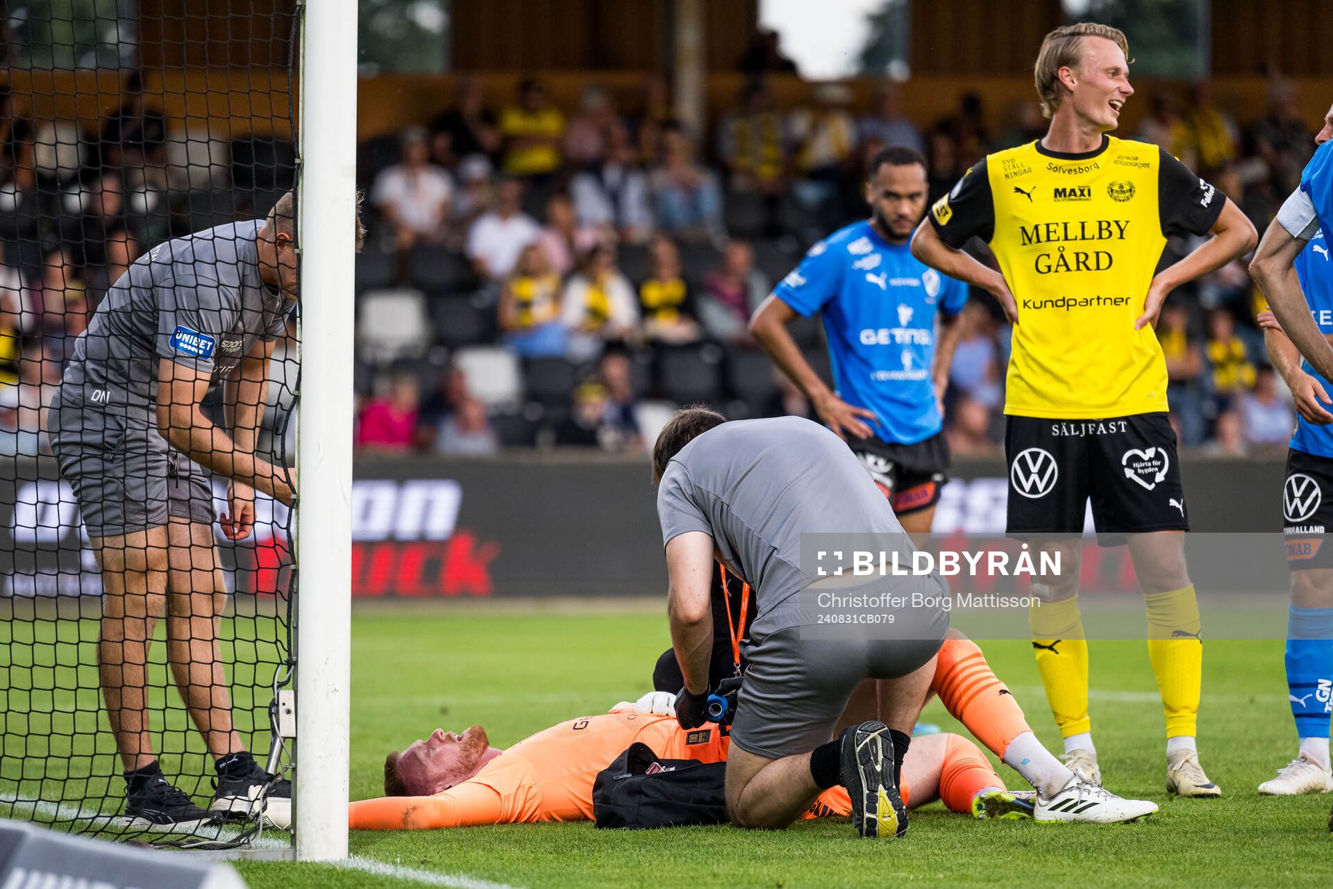 Halmstads målvakt Tim Erlandsson
