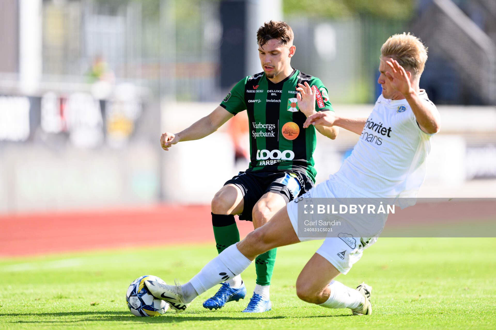 Varbergs Isak Bjerkebo och Utsiktens Sebastian Lagerlund