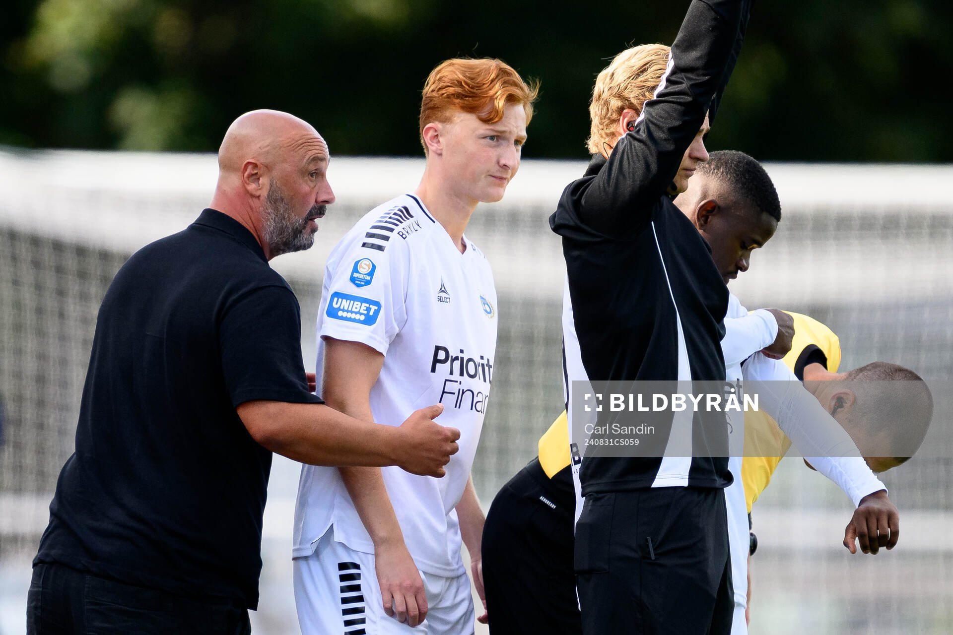 Utsiktens manager Bosko Orovic och Wiggo Hjort