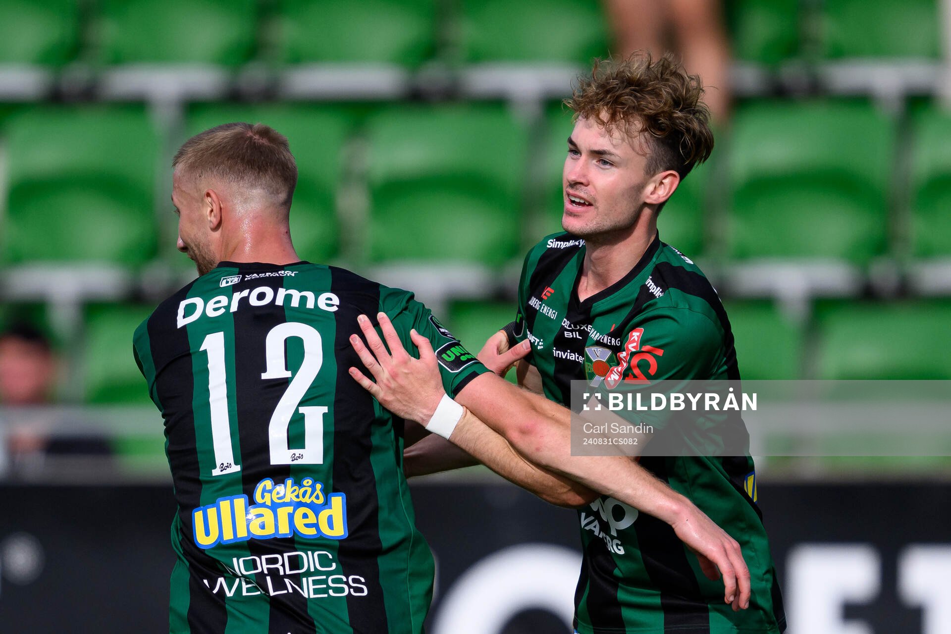 Varbergs Alexander Johansson jublar