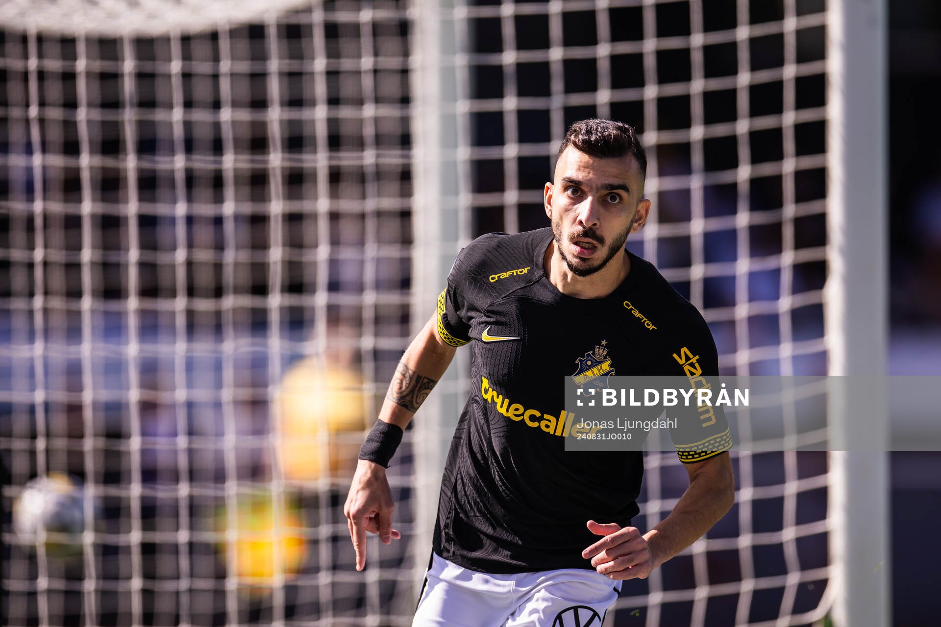 AIKs Ioannis Pittas jublar