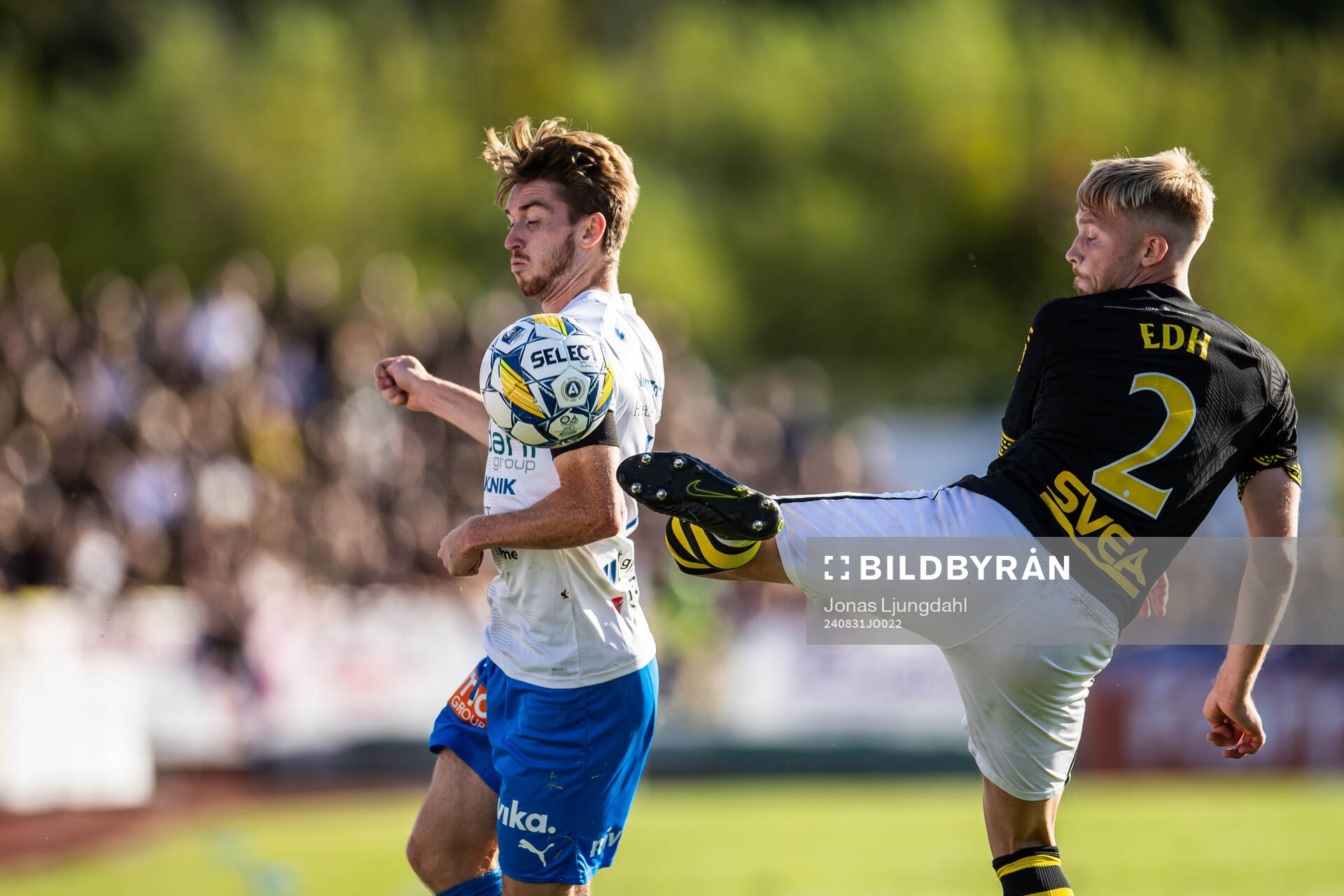 Värnamos Carl Johansson och AIKs Eskil Edh
