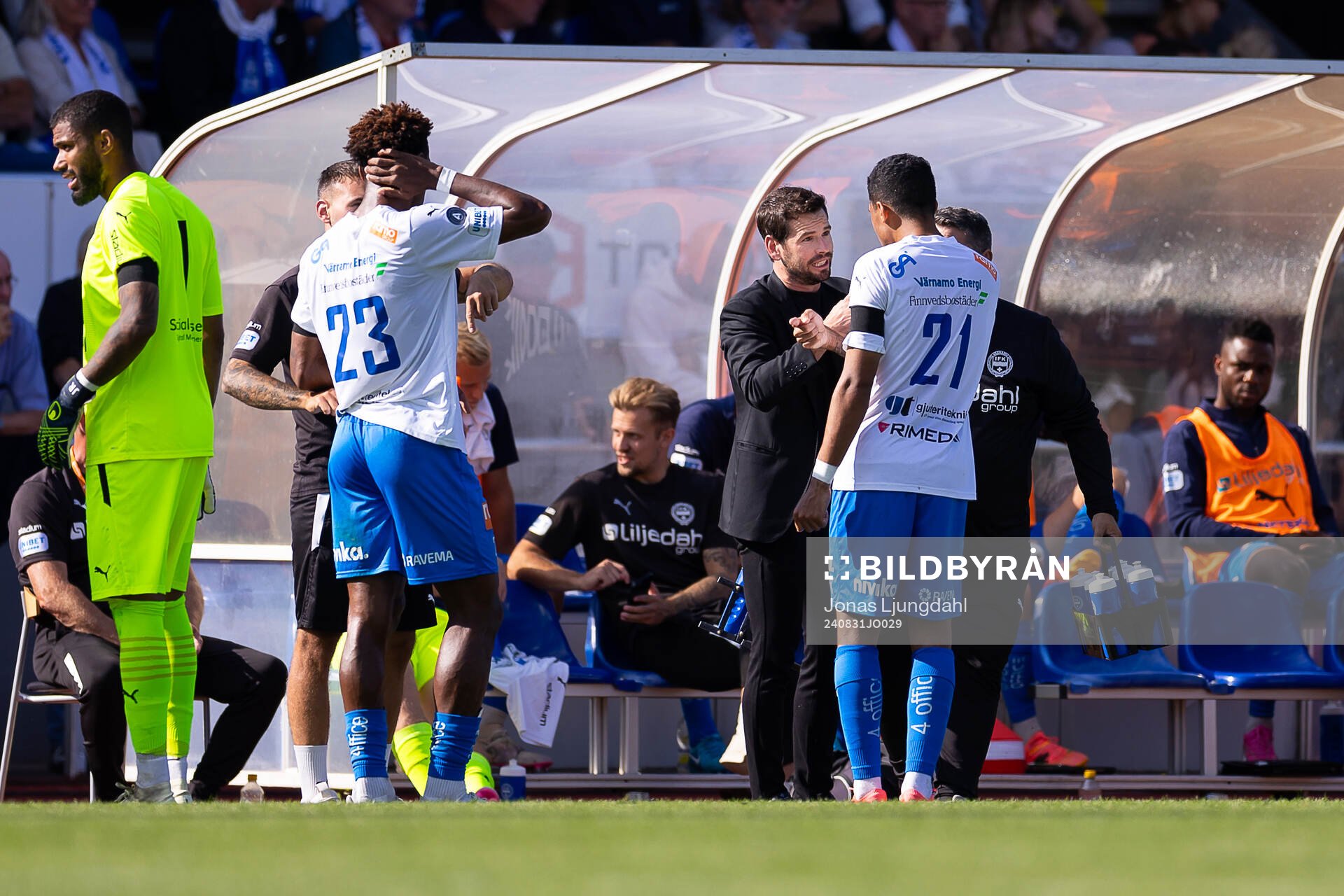 Värnamos tränare Ferran Sibila