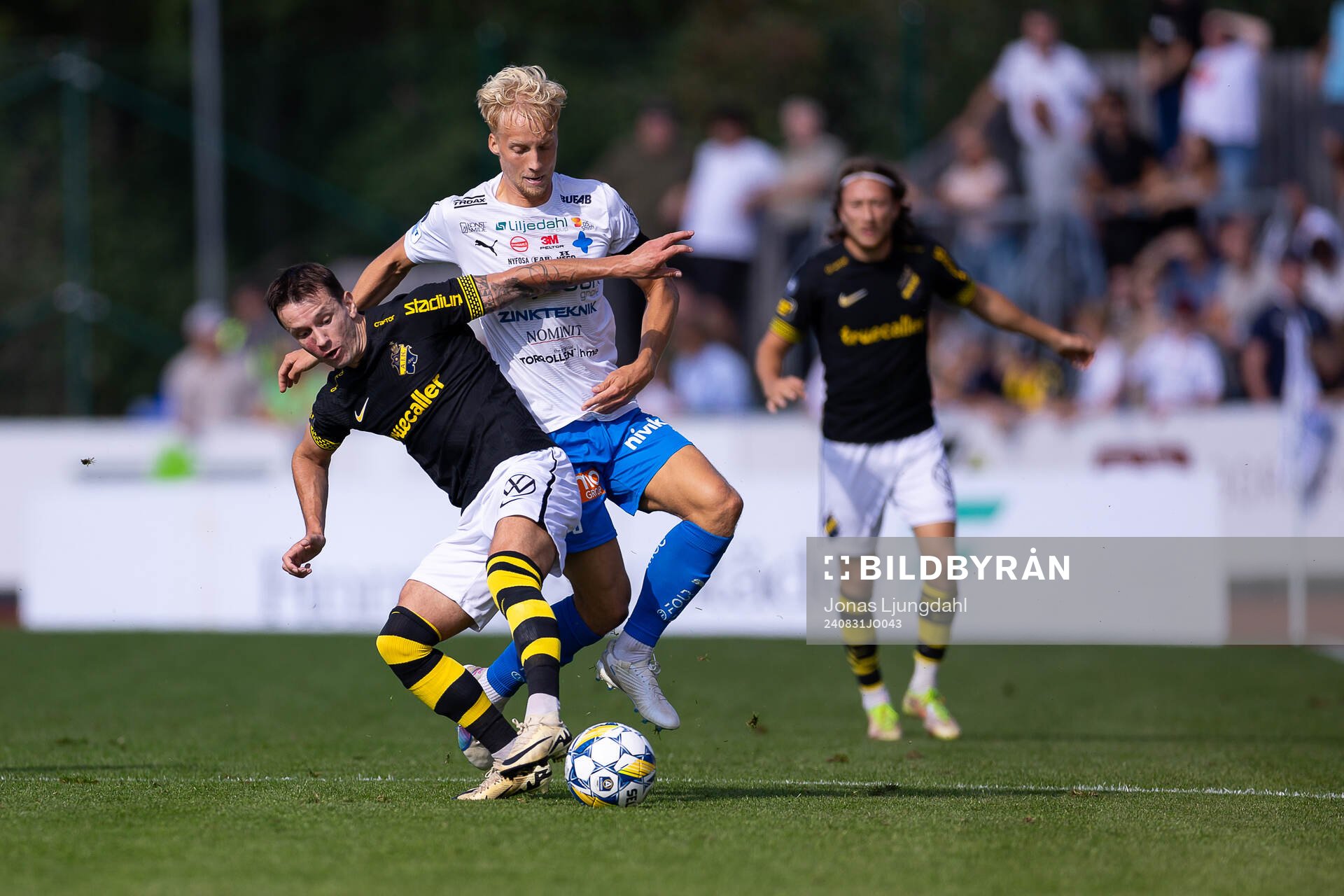 AIKs Bersant Celina och Värnamos Victor Larsson