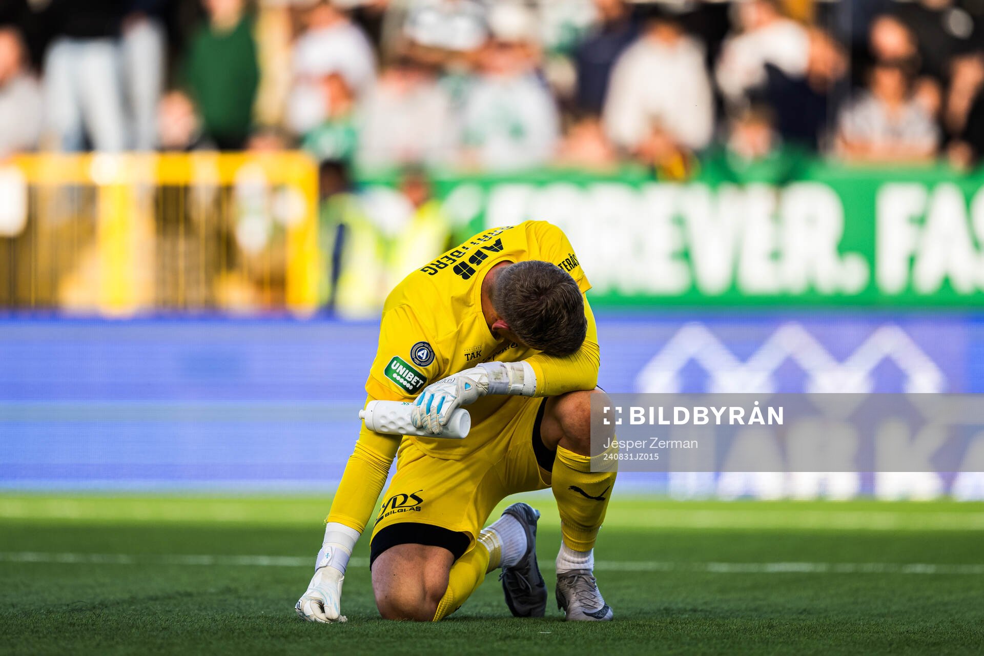 Västerås Johan Brattberg har ont