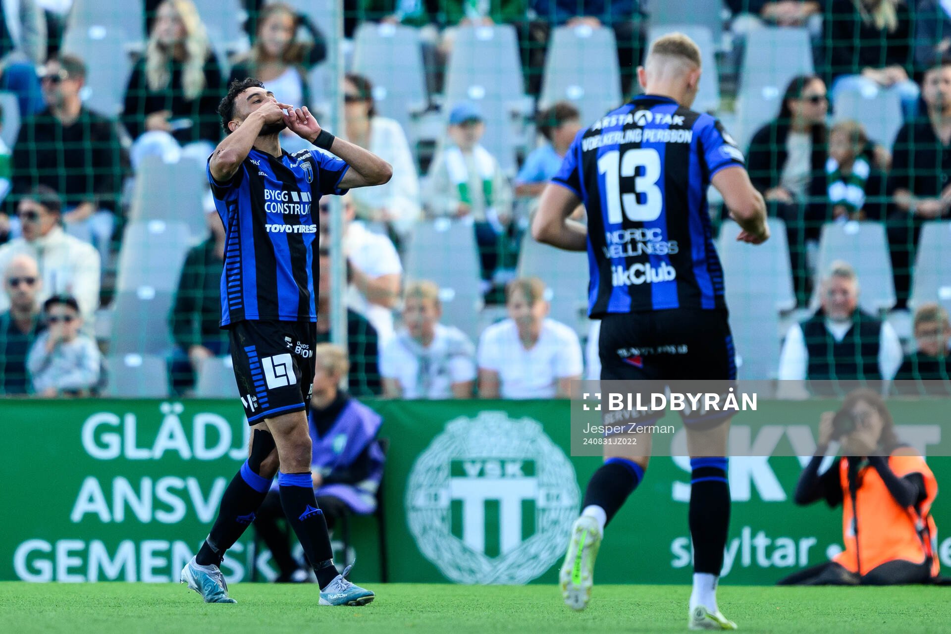 Sirius Joakim Persson jublar