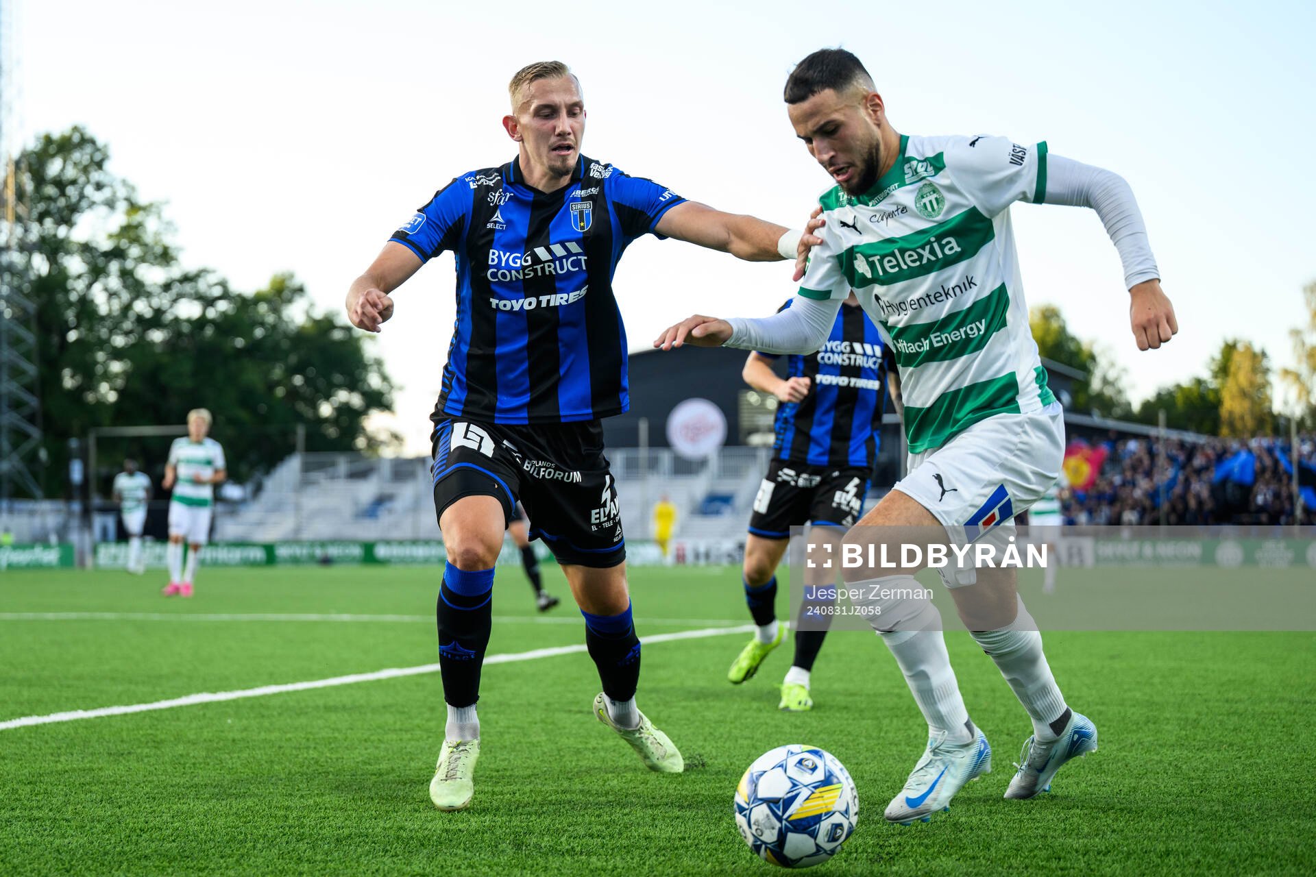 Sirius Jakob Voelkerling Persson och Västerås Abdelrahman