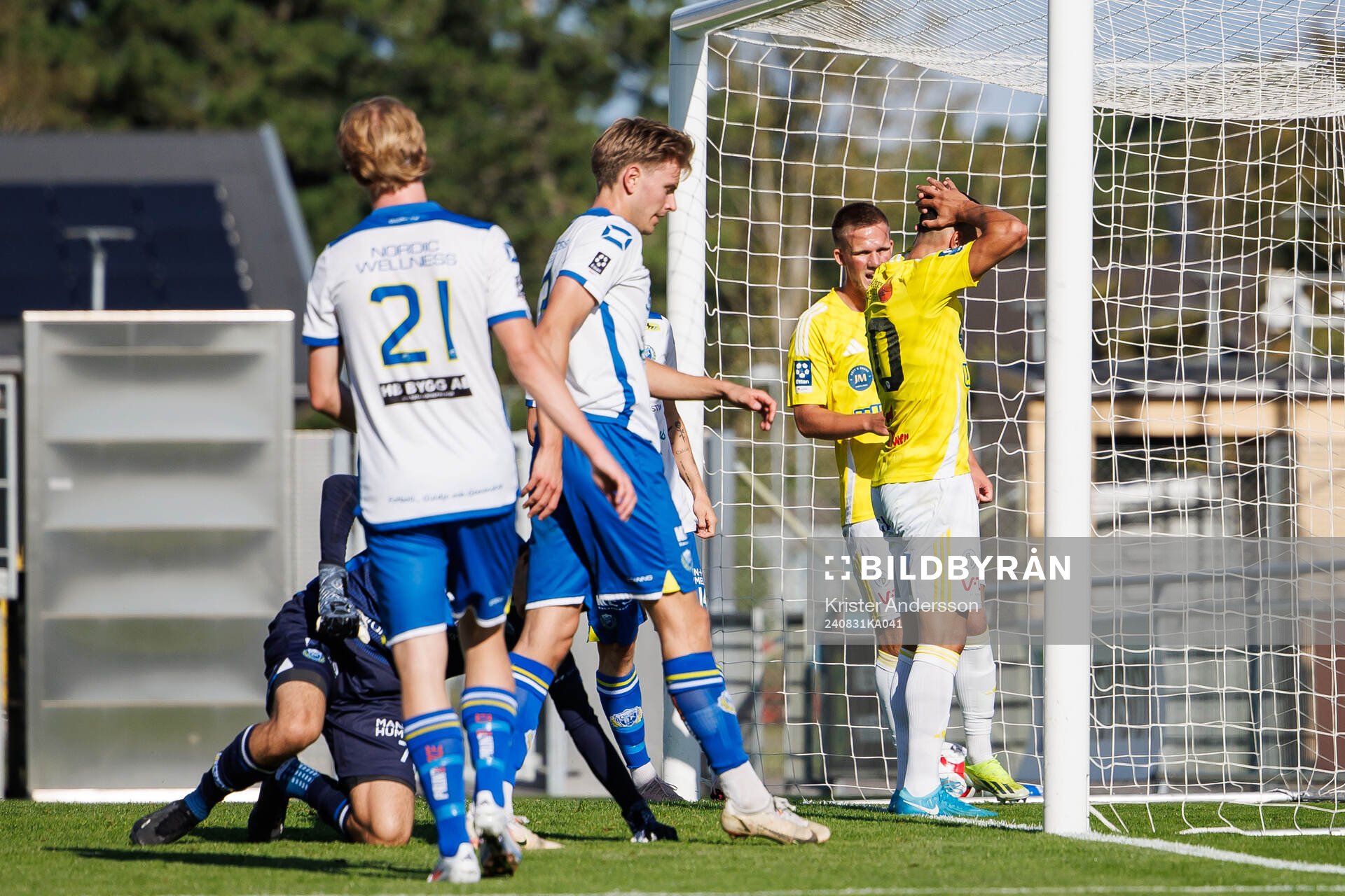 Falkenbergs Leonardo Farah Shahin deppar