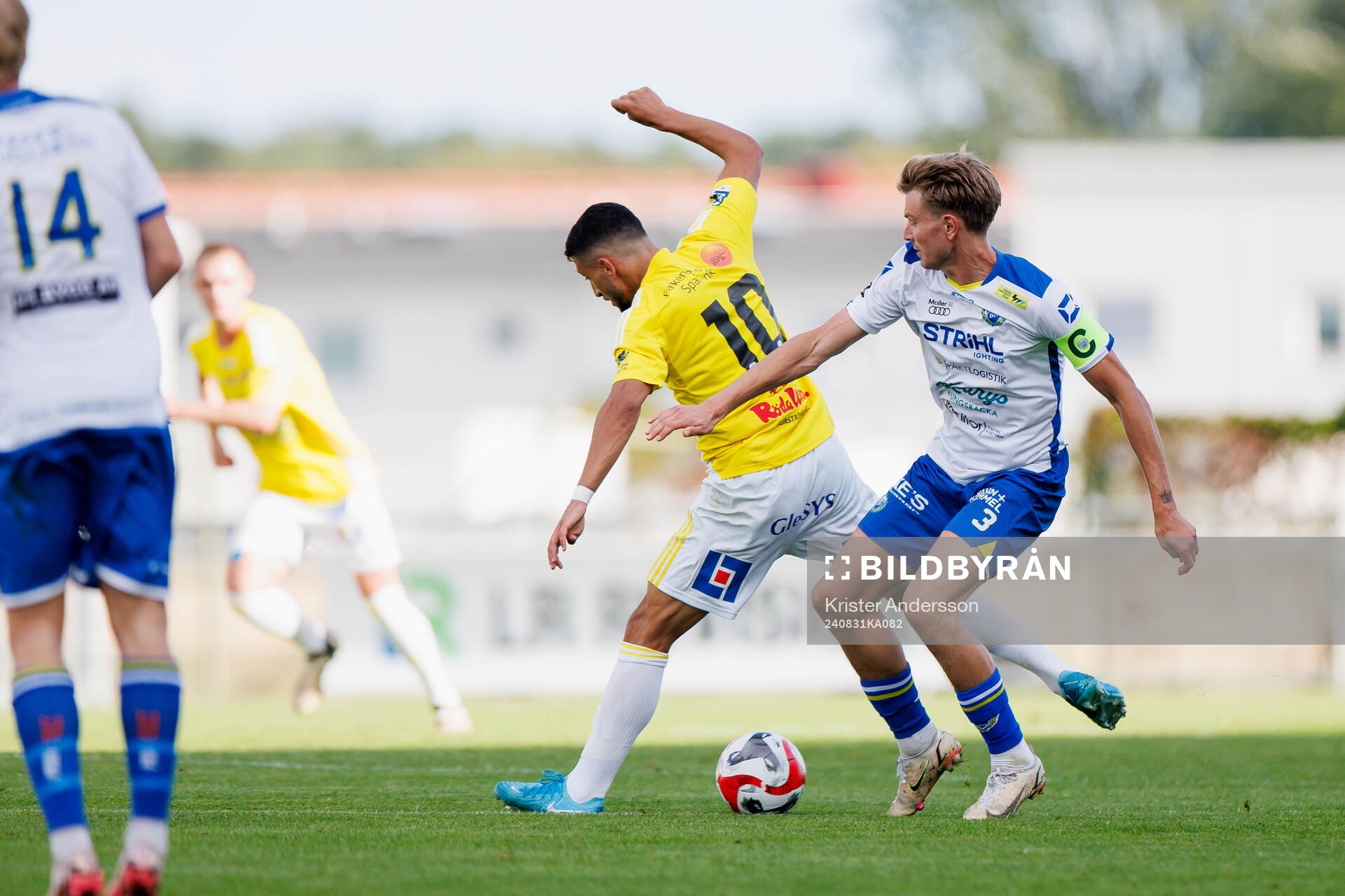 Falkenbergs Leonardo Farah Shahin och Onsalas Alexander