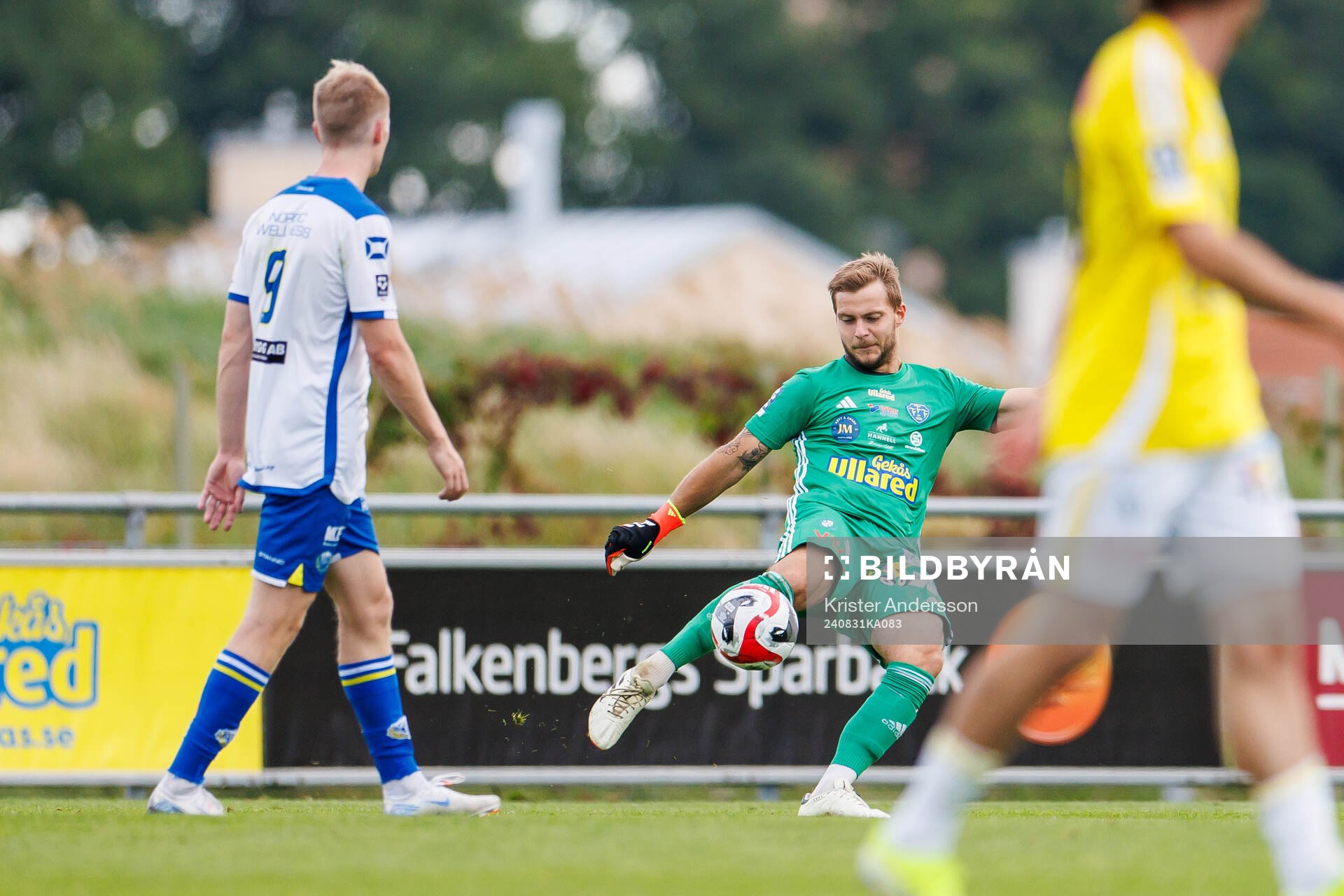 Falkenbergs målvakt Anton Andersson