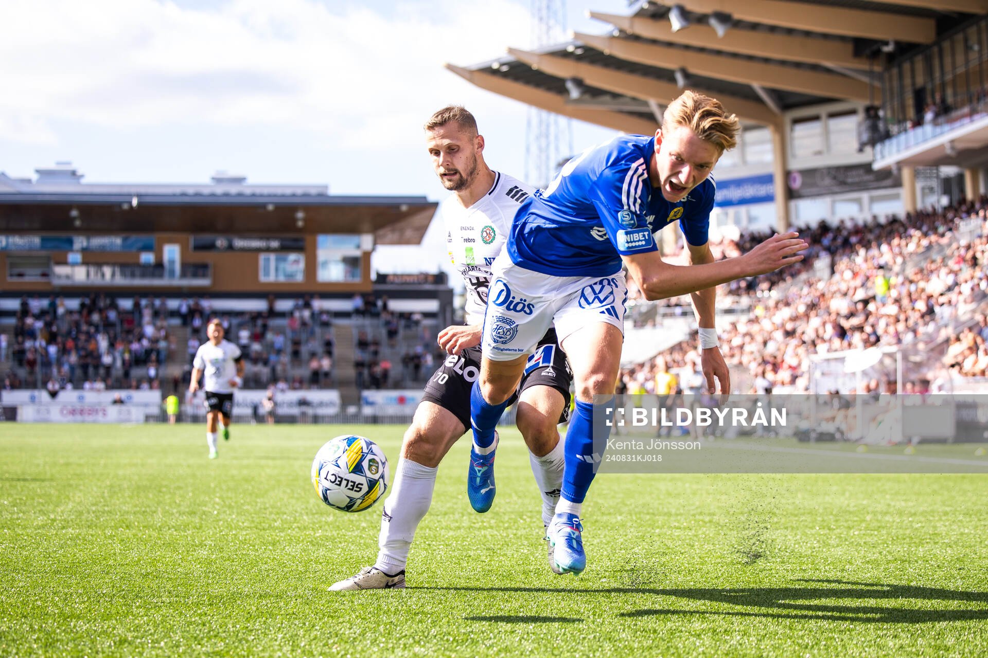 Örebros Erik Andersson och GIF Sundsvalls Hugo Aviander