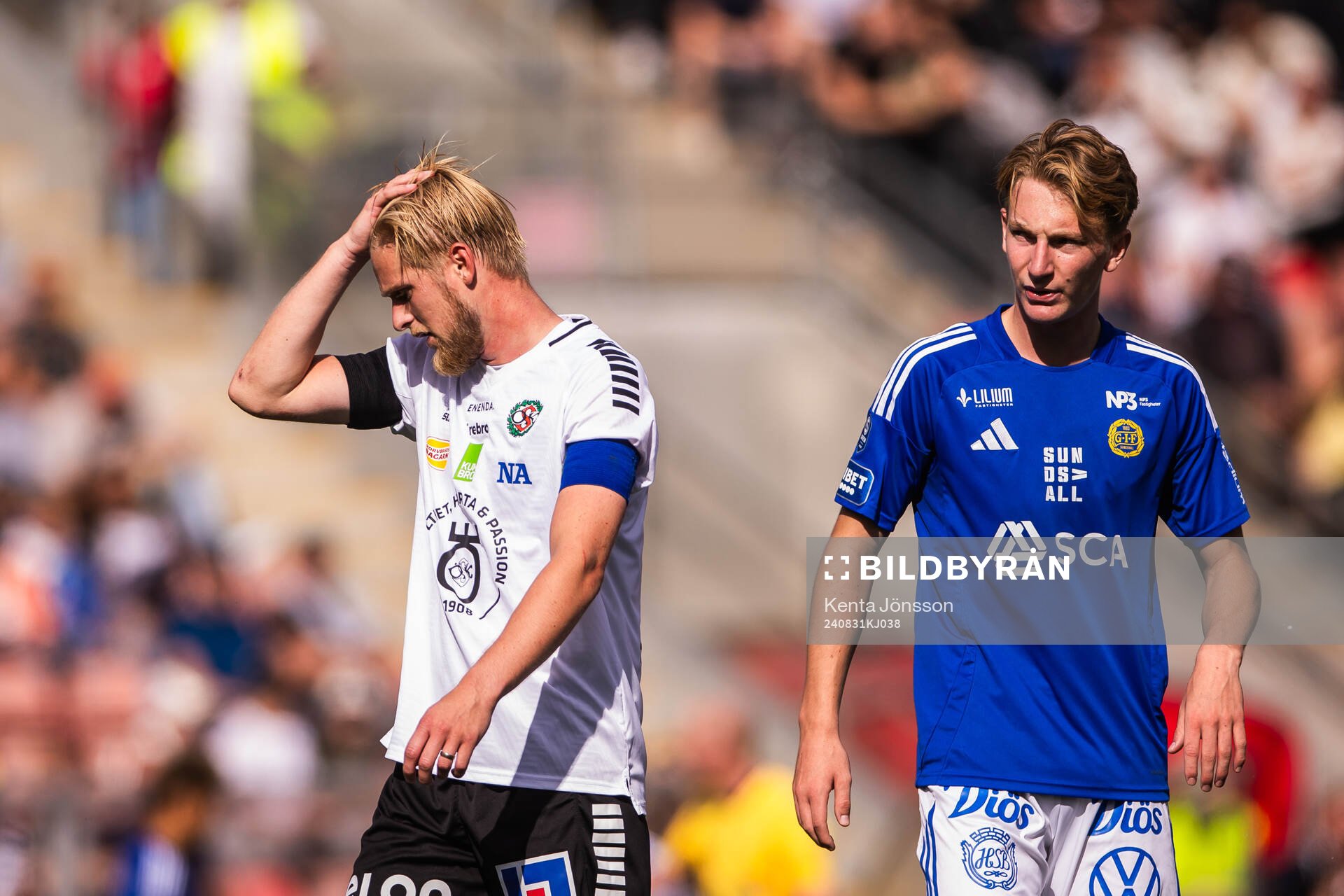 Örebros Karl Holmberg och GIF Sundsvalls Hugo Aviander