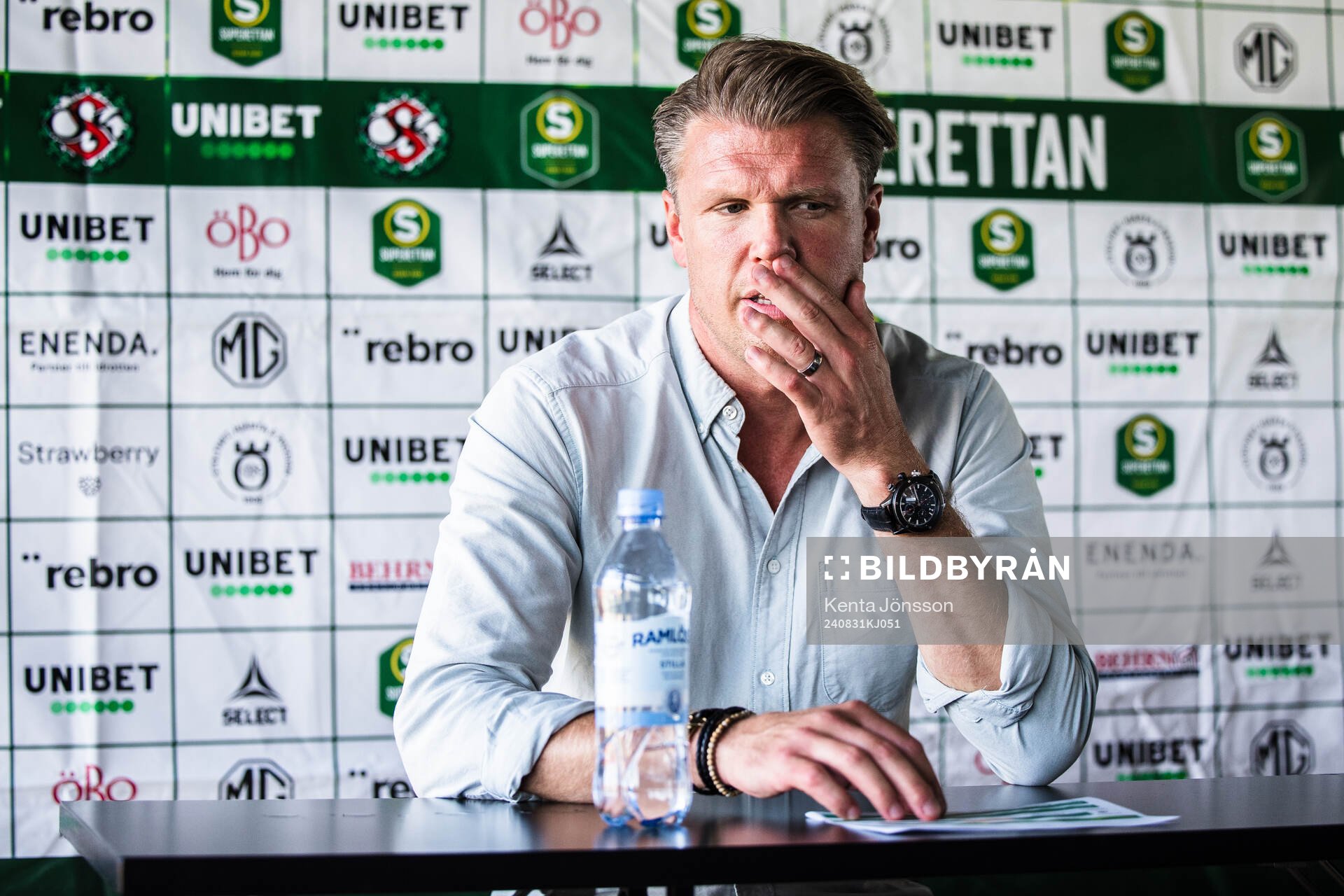 Örebros tränare Christian Järdler
