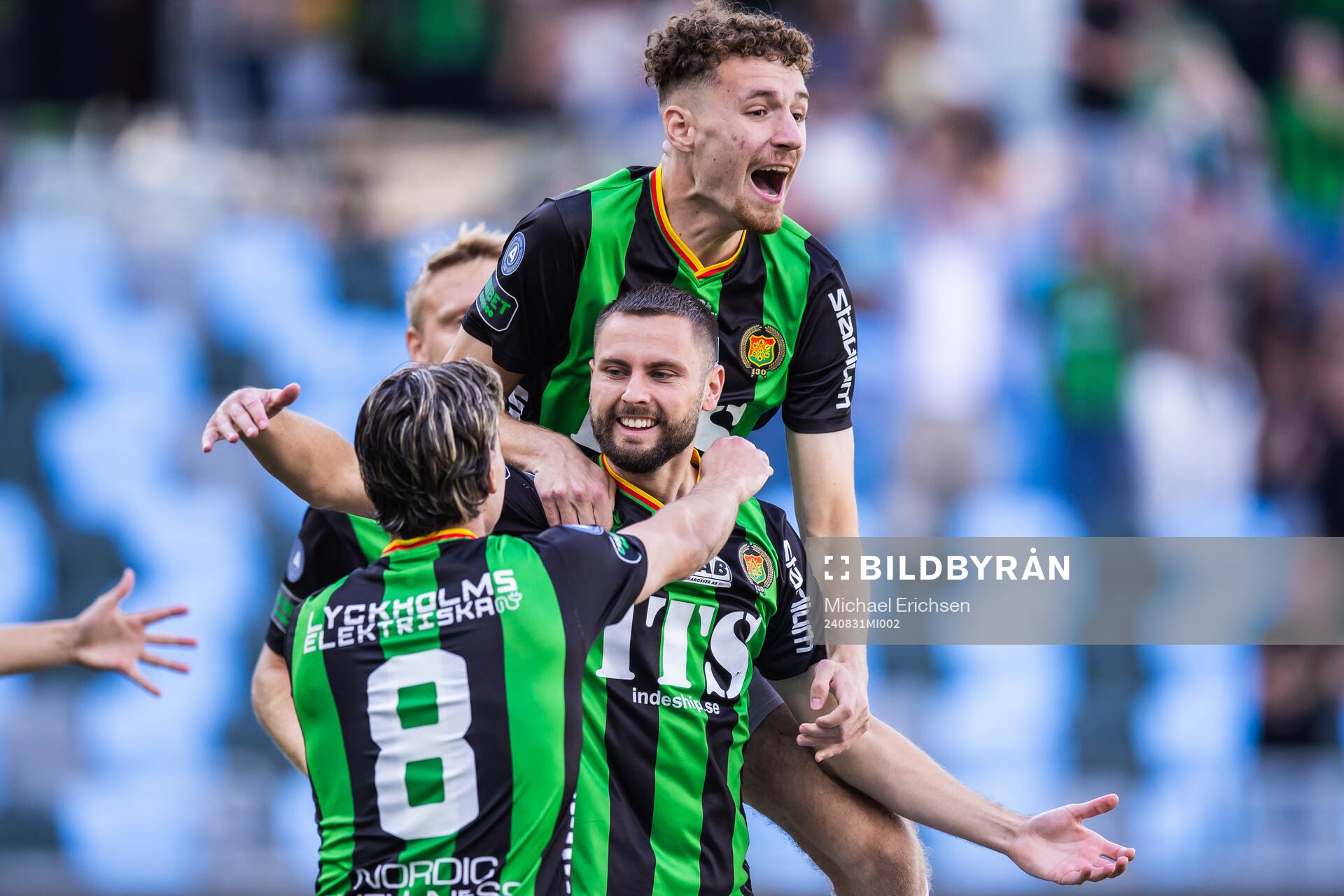 GAIS Axel Norén jublar