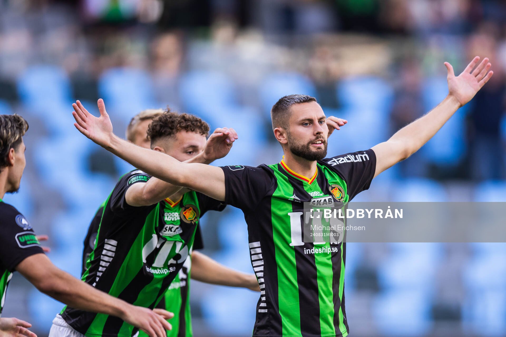 GAIS Axel Norén jublar