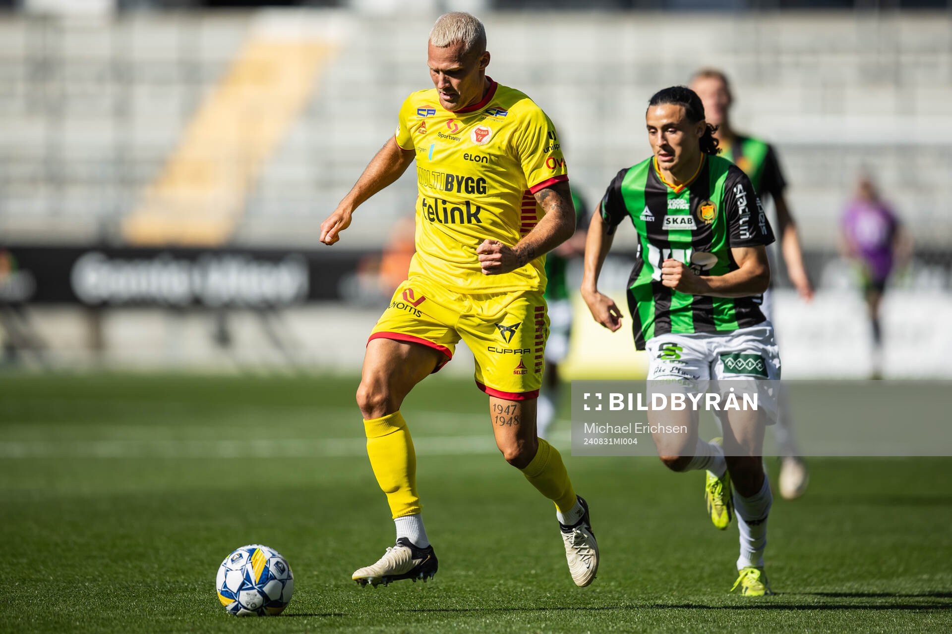 Kalmars Rasmus Sjöstedt och GAIS Amin Boudri