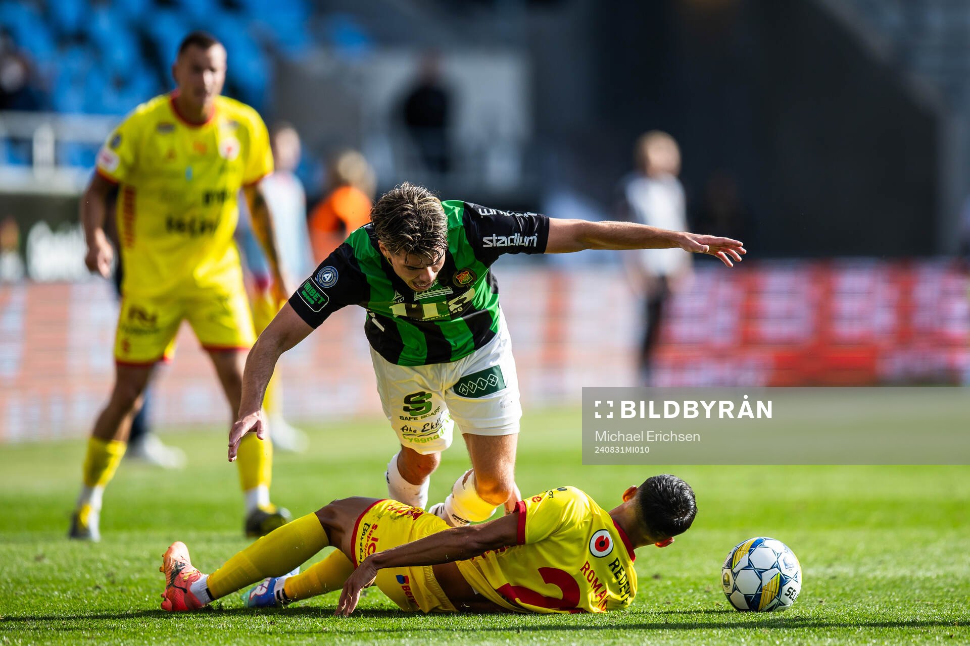 GAIS William Milovanovic och Kalmars Romario Pereira Sipiao
