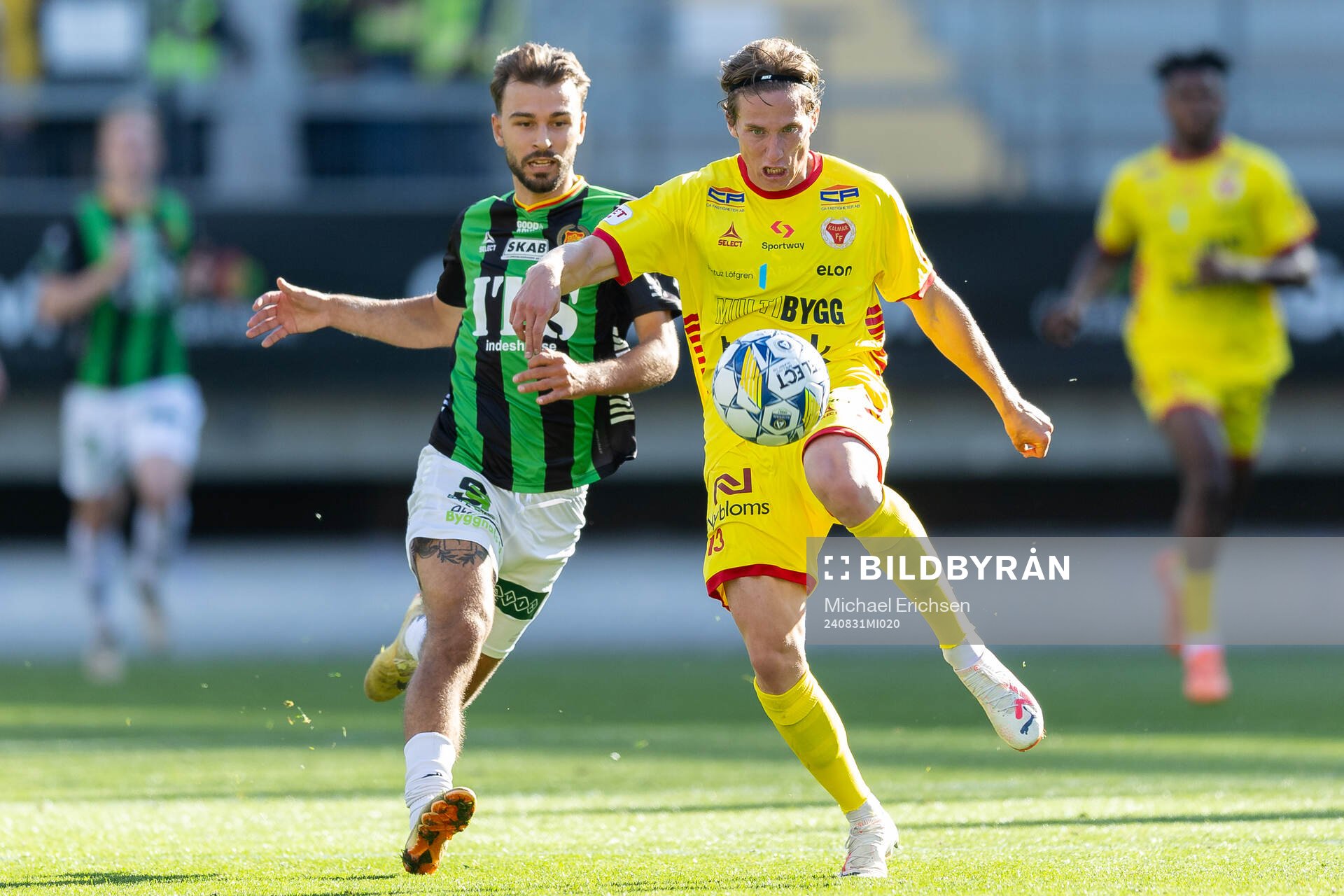 GAIS Edvin Becirovic och Kalmars Johan Karlsson