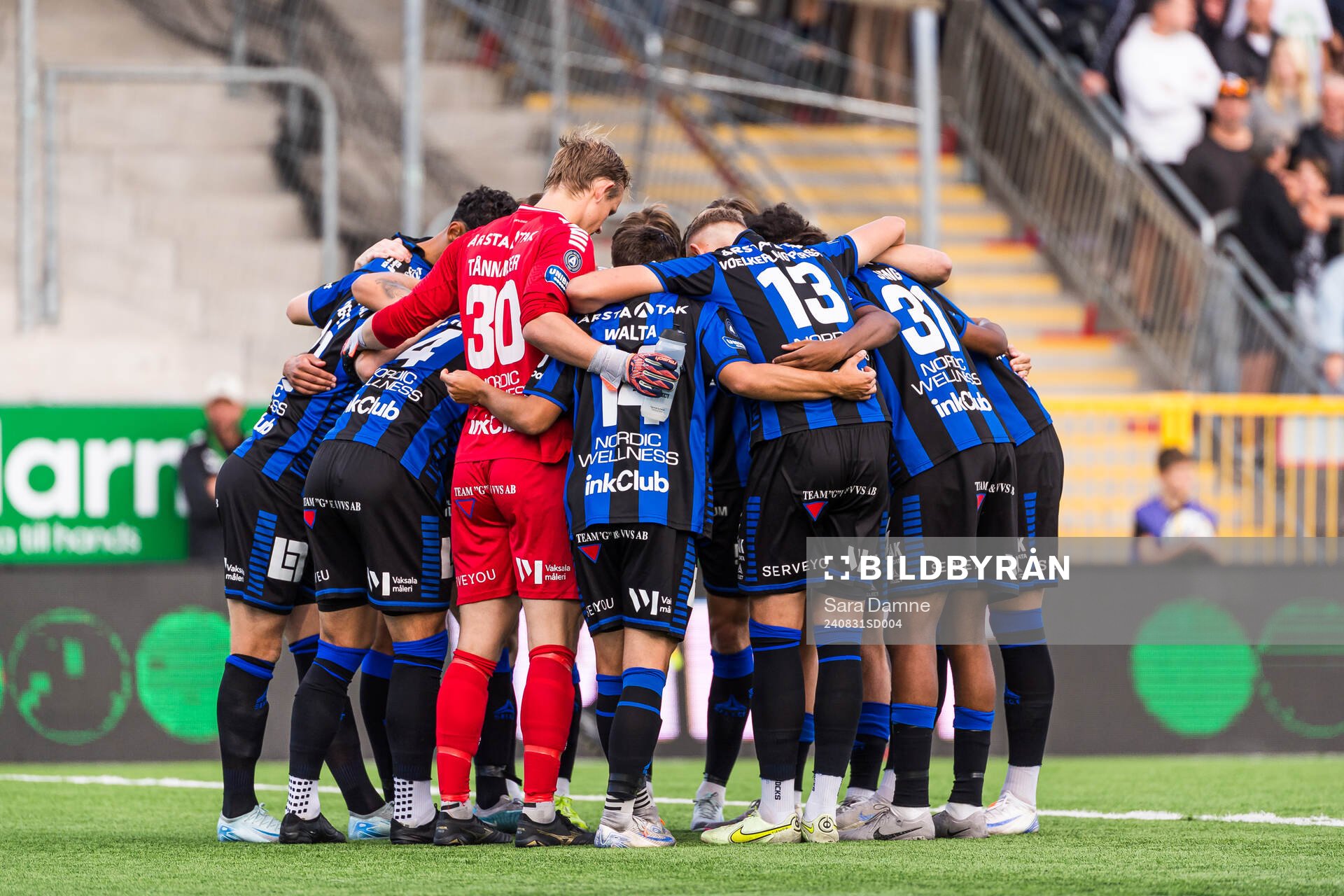 Sirius spelare samlas