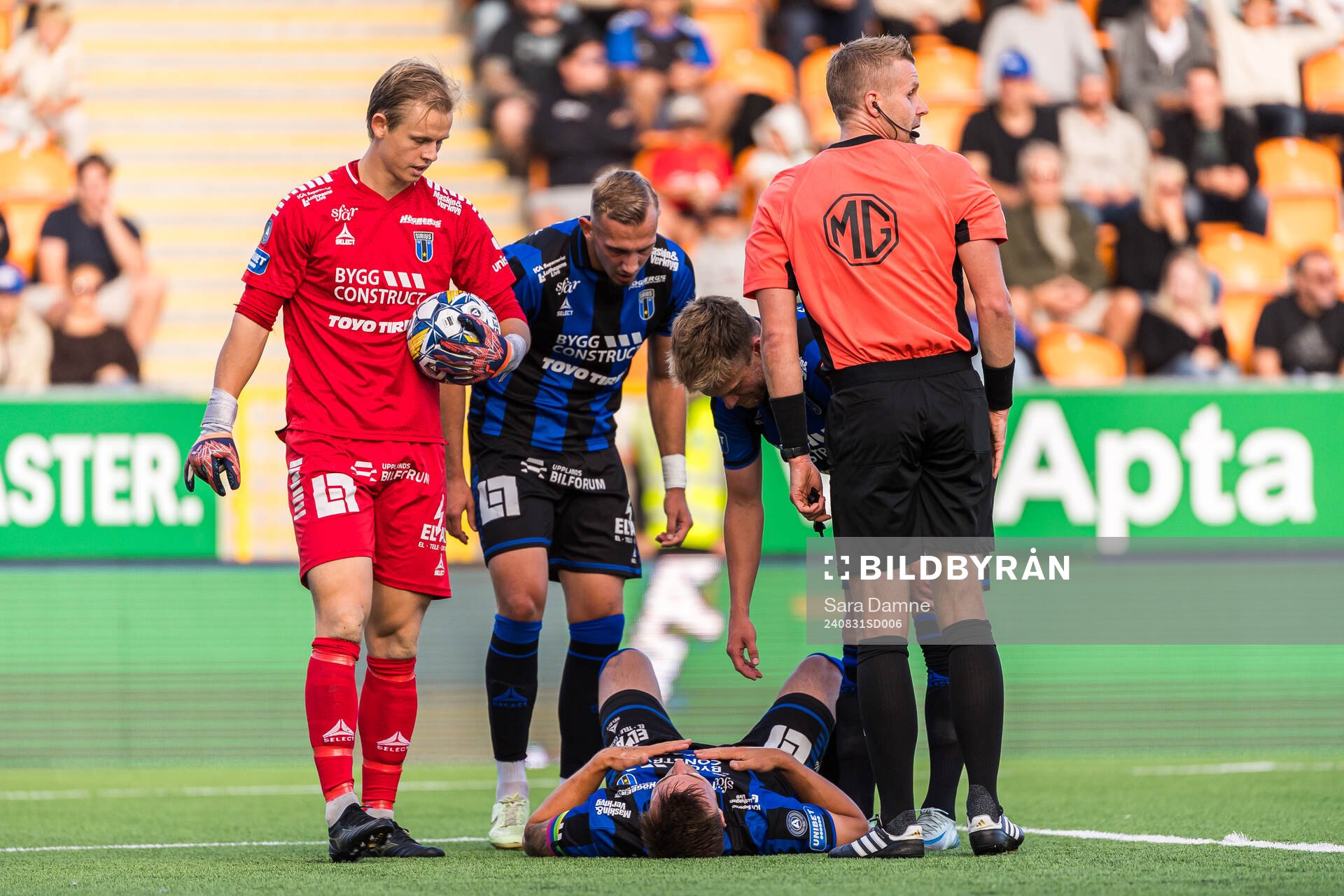 Sirius Henrik Castegren har ont