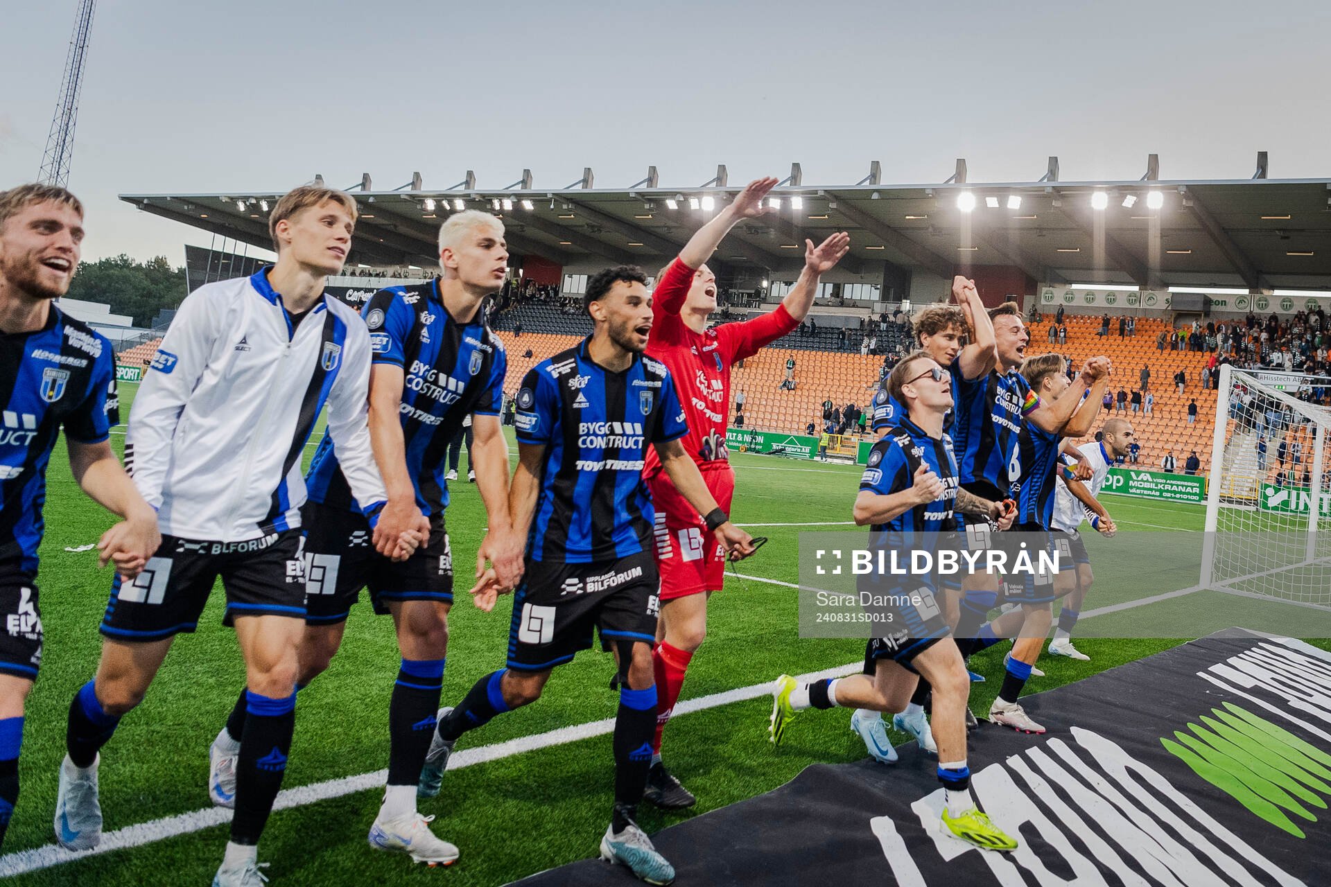 Sirius Joakim Persson jublar