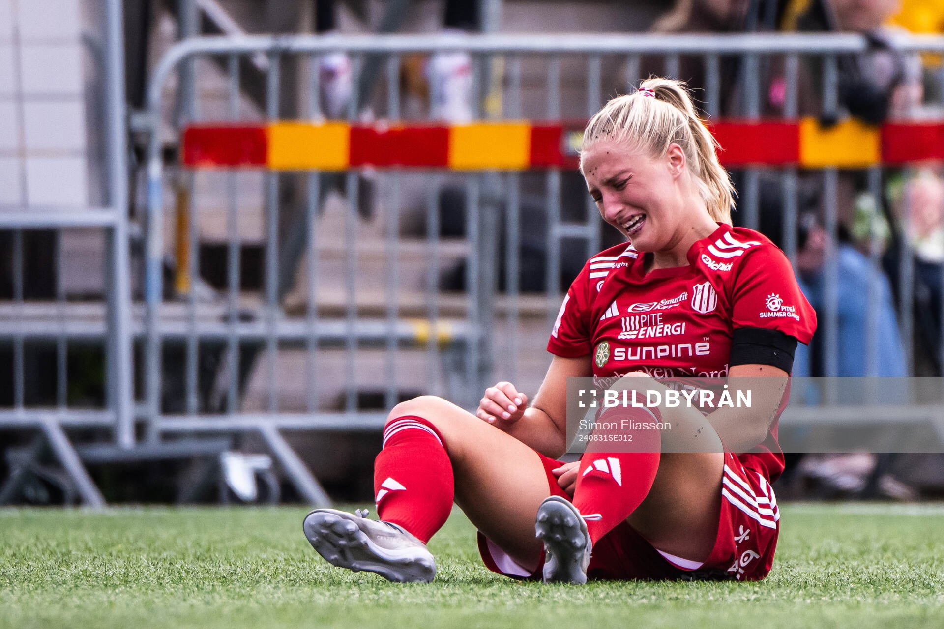 Piteås Emma Viklund har ont