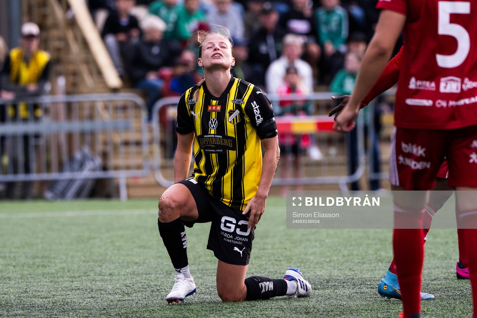 Häckens Anna Anvegård deppar