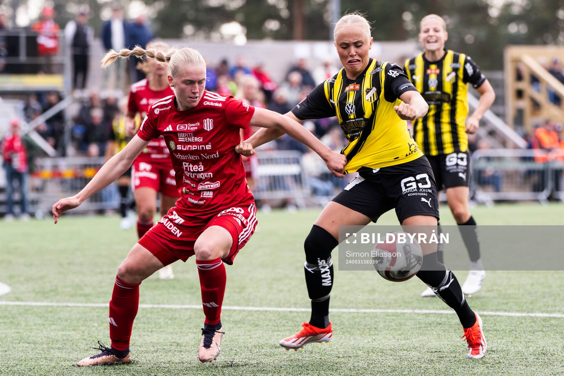 Piteås Saga Swedman och Häckens Alva Selerud