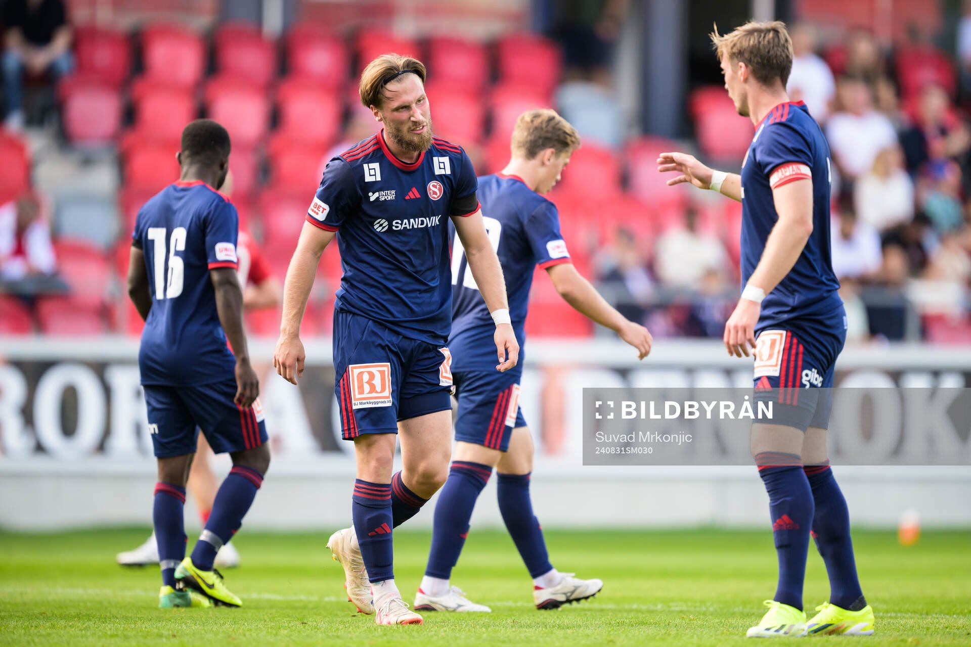 Sandvikens spelare deppar