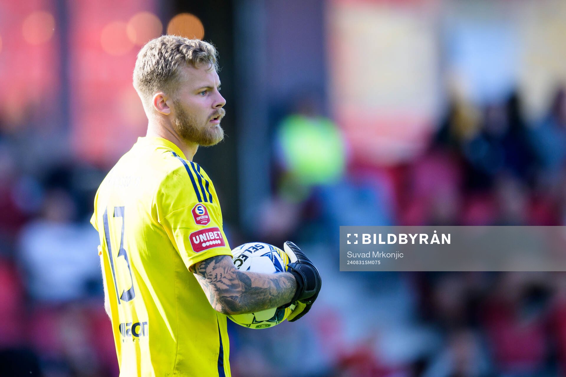 Östers målvakt Robin Wallinder