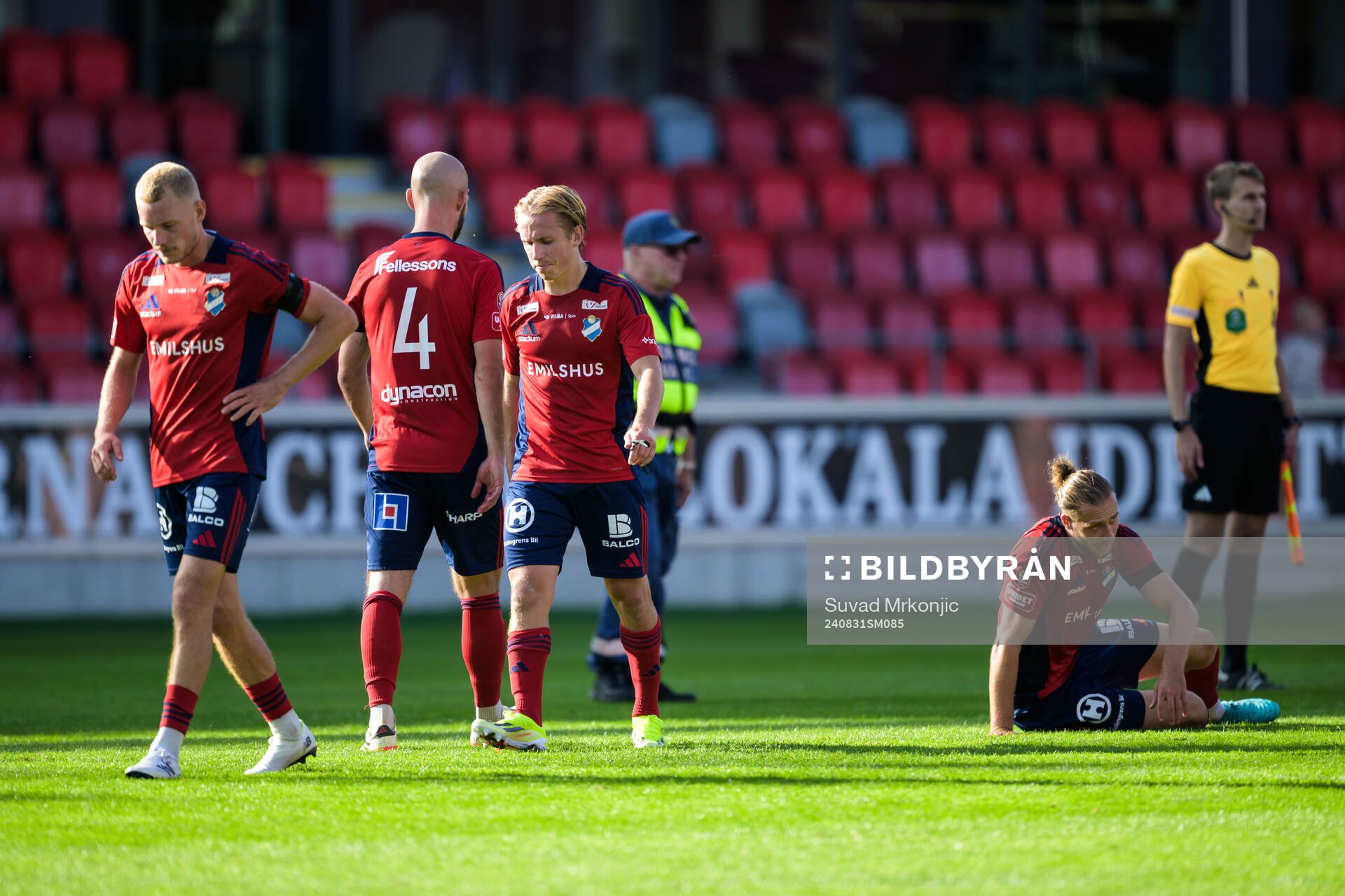 Östers Sebastian Hedlund, David Seger och Kevin Höög